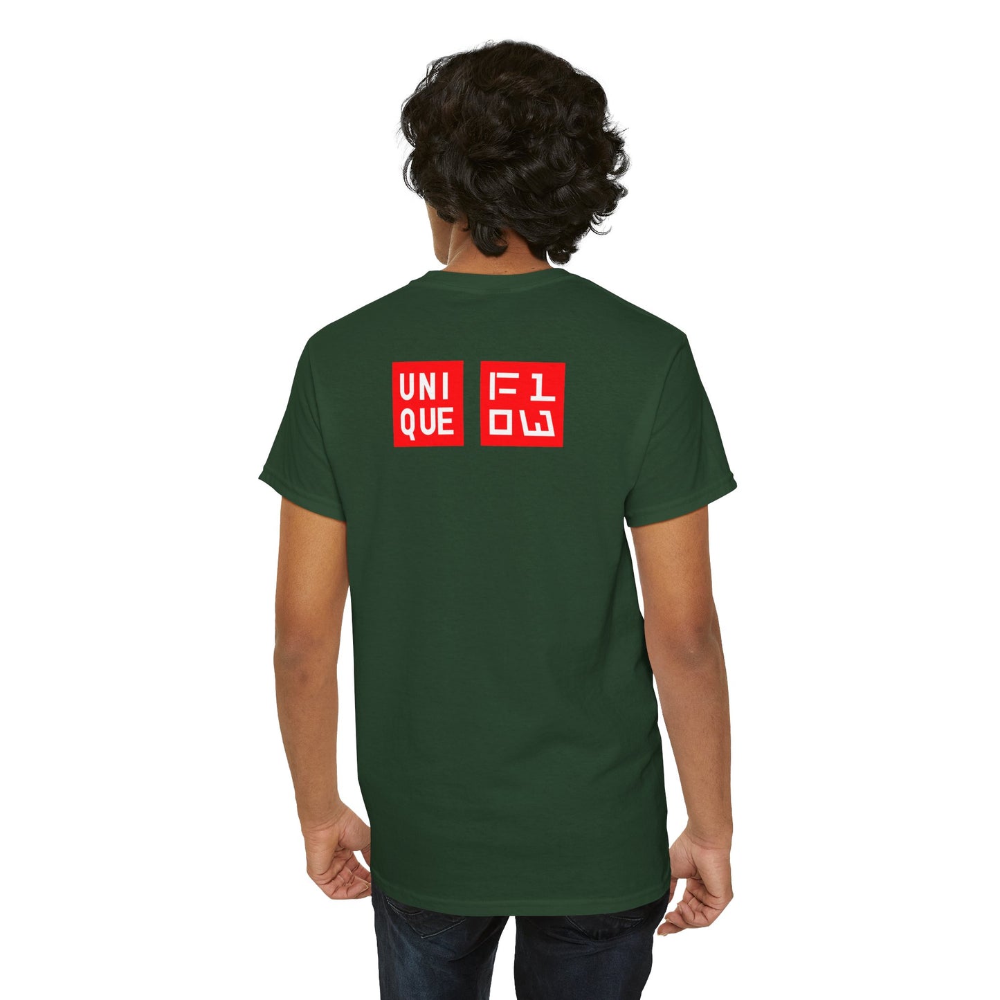 FLOW UNIQUE Unisex Heavy Cotton Tee