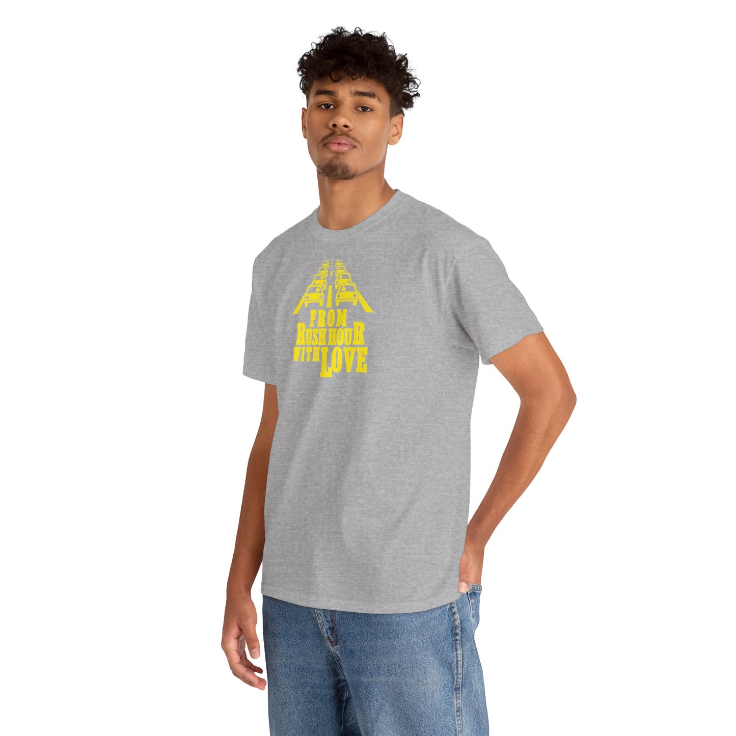 FROM RUSH HOUR WITH LOVE Unisex Heavy Cotton Tee