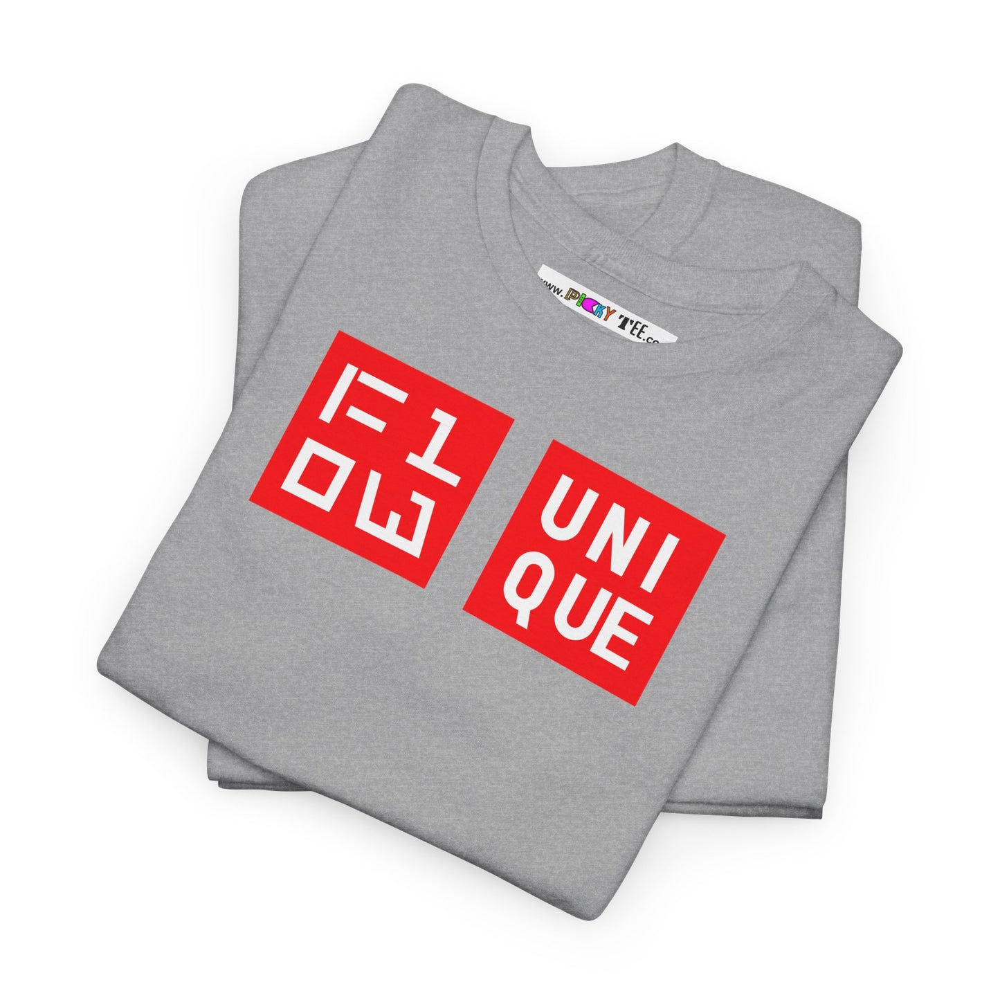 FLOW UNIQUE Unisex Heavy Cotton Tee