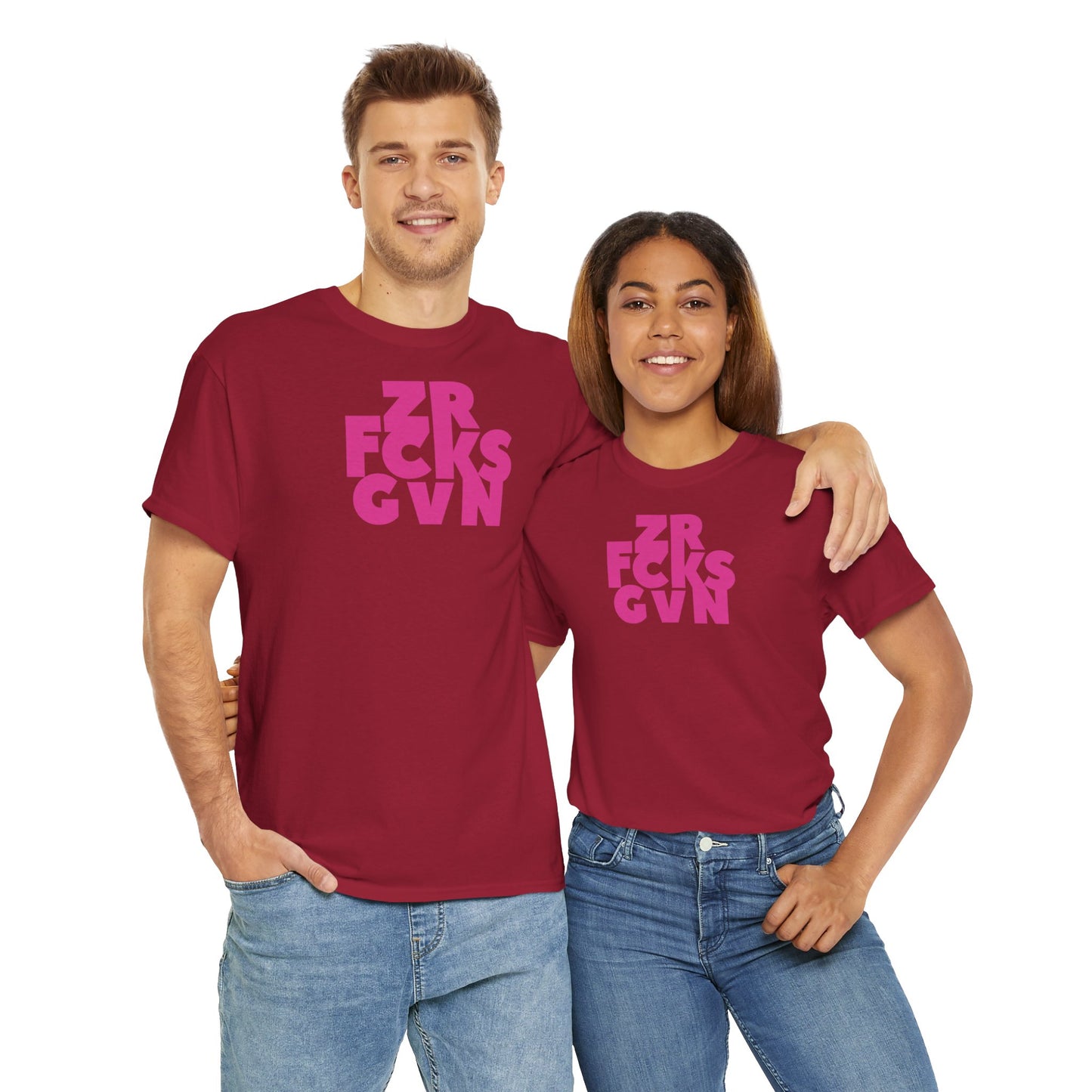 ZR FCKS GVN Unisex Heavy Cotton Tee