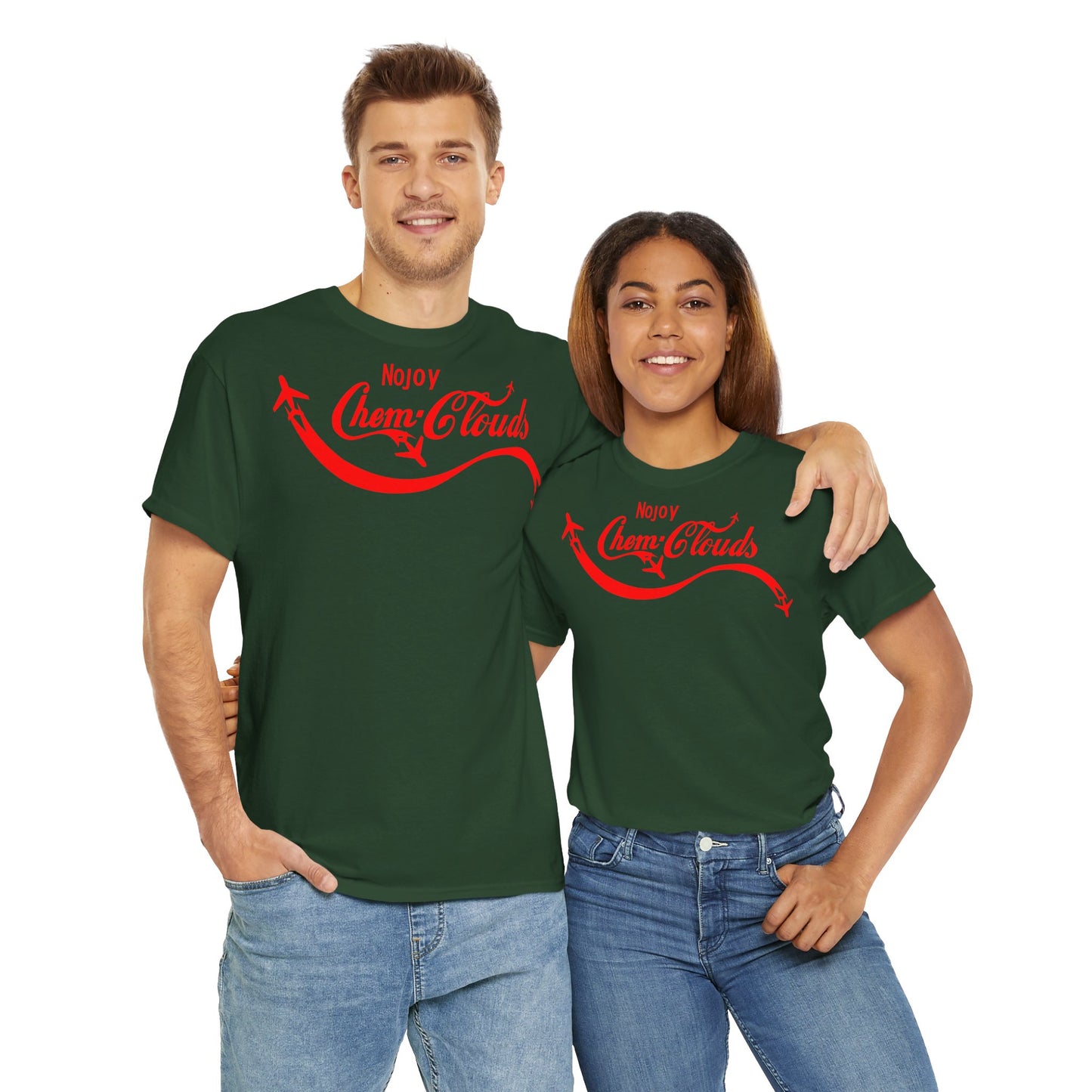 No Joy Chem Clouds Unisex Heavy Cotton Tee