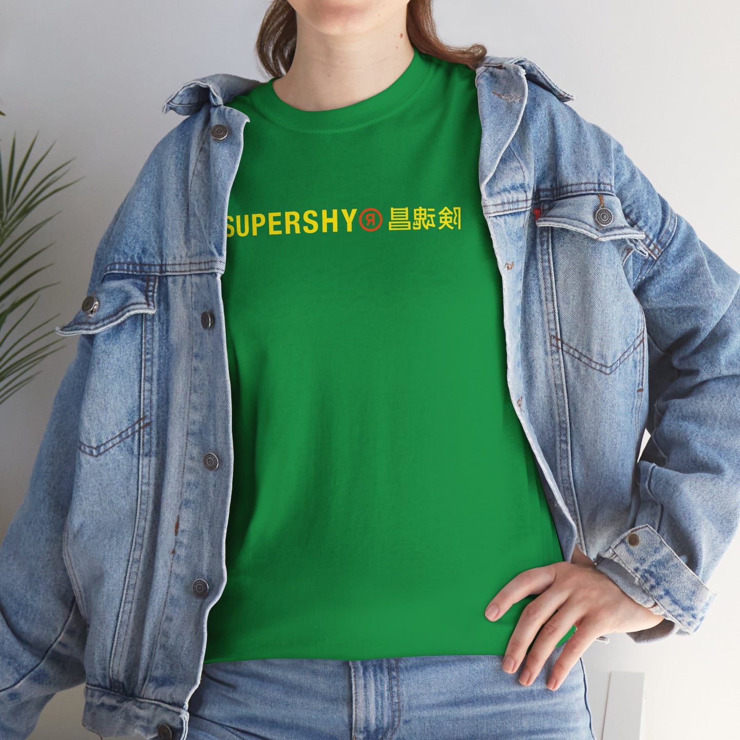 SUPERSHY Unisex Heavy Cotton Tee