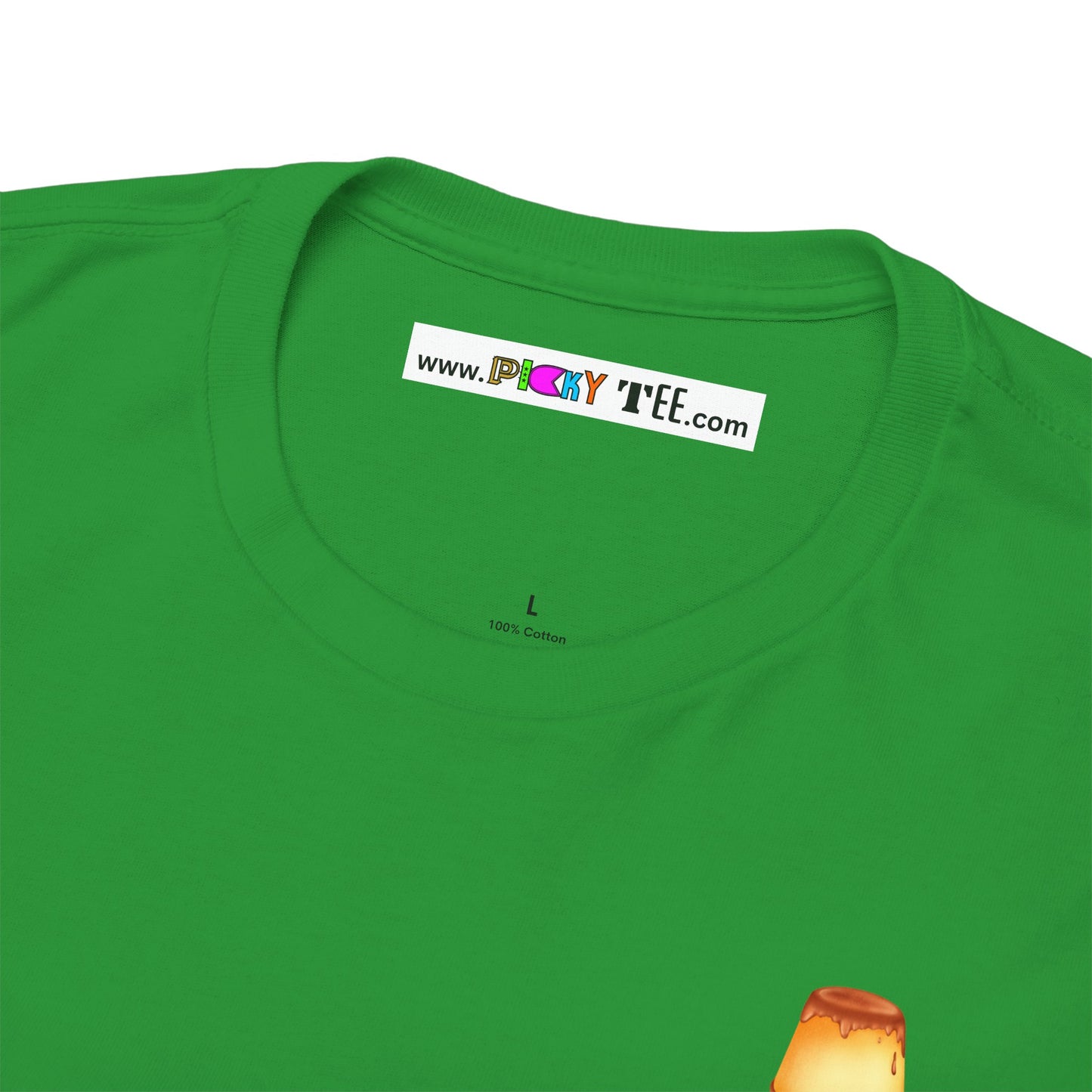 I LOVE IT WHEN A - FLAN COMES TOGETHER Unisex Heavy Cotton Tee
