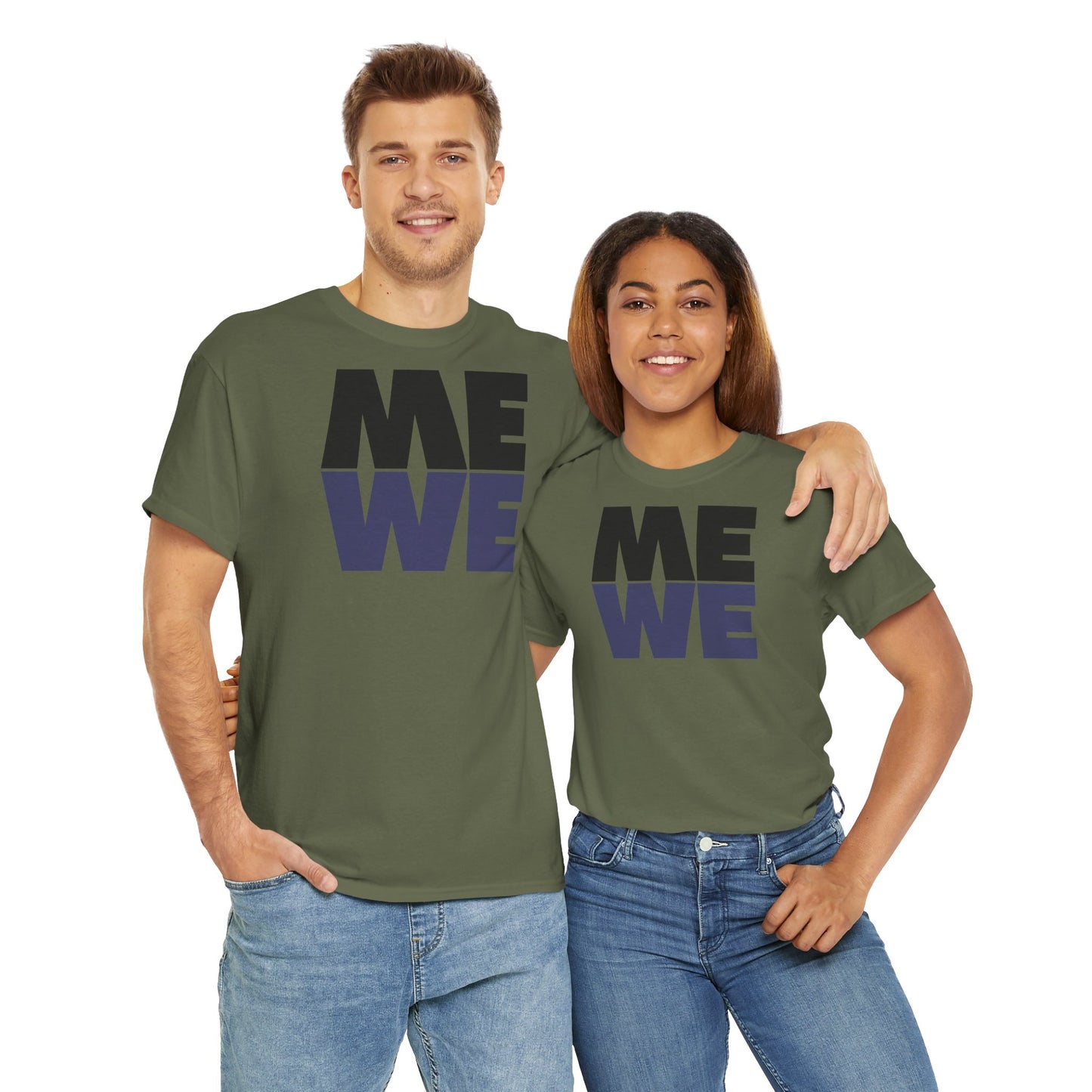 ME WE Unisex Heavy Cotton Tee