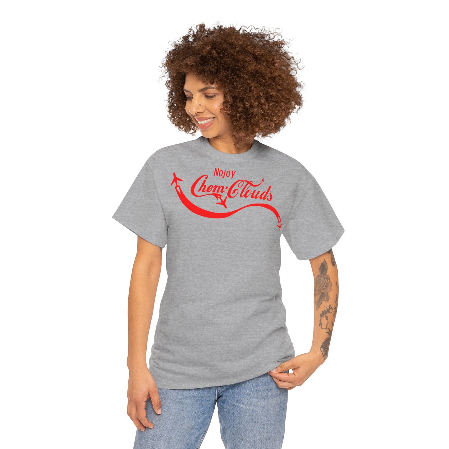No Joy Chem Clouds Unisex Heavy Cotton Tee