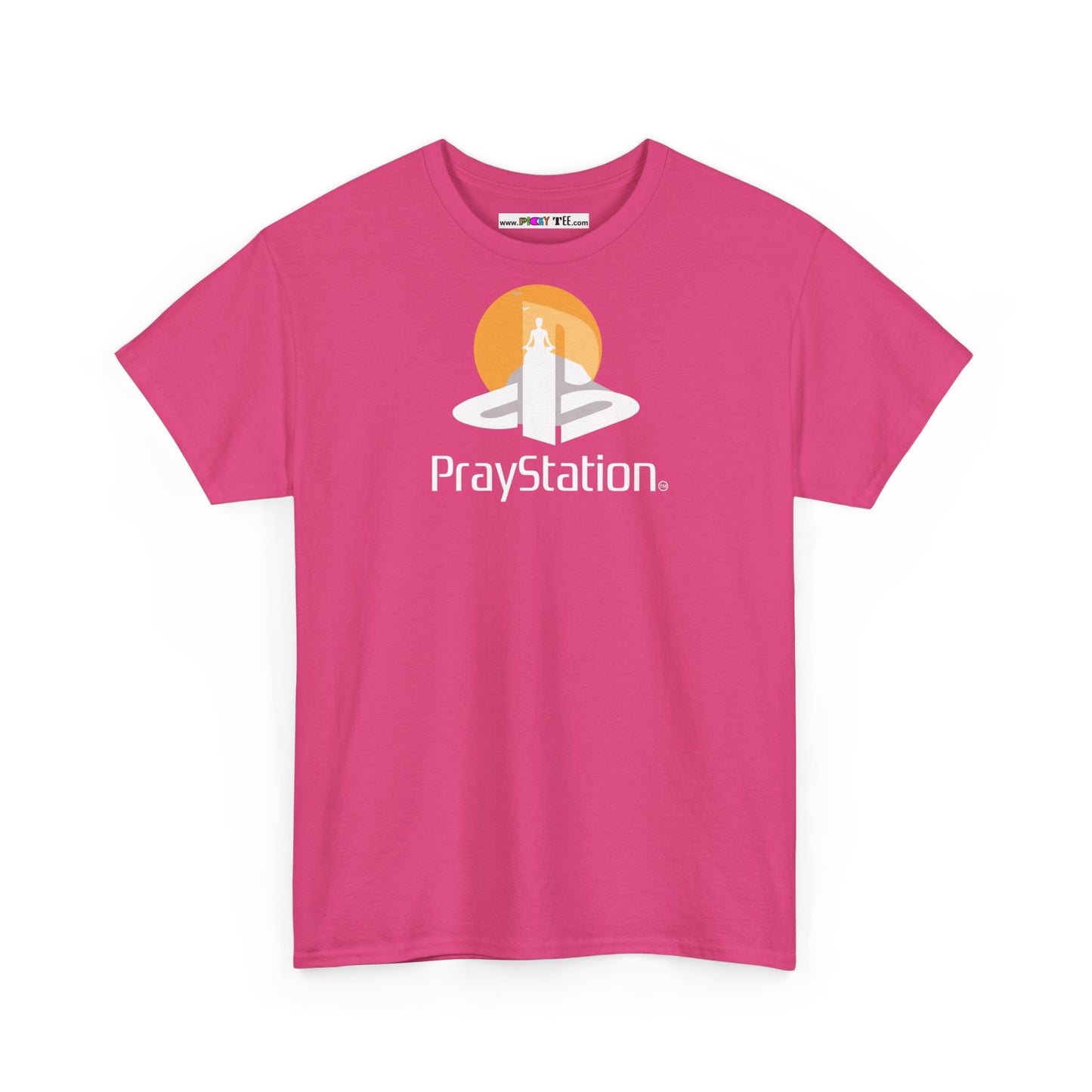 PrayStation Unisex Heavy Cotton Tee