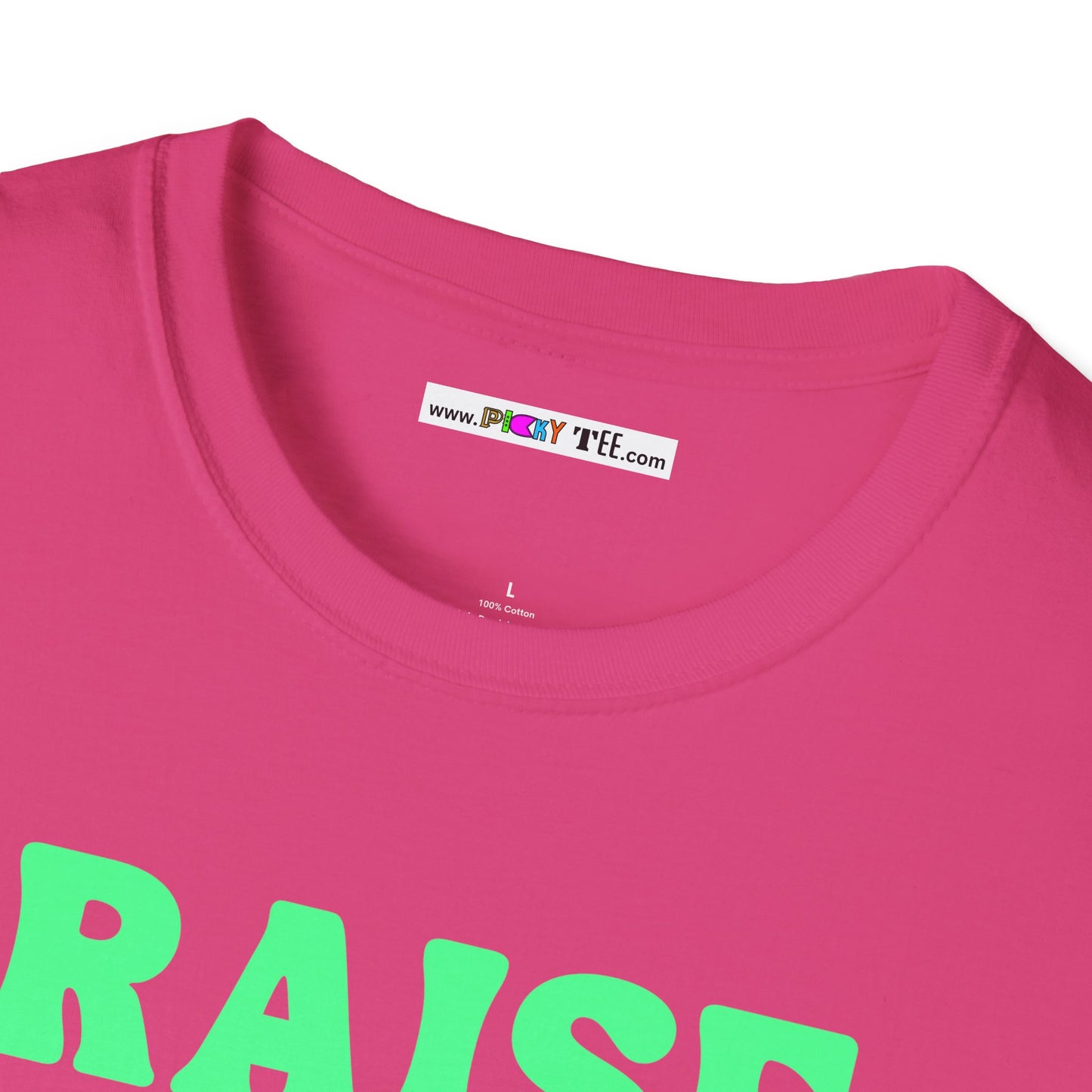 pRAISE DA tROOF Unisex Softstyle 100% Cotton T-Shirt