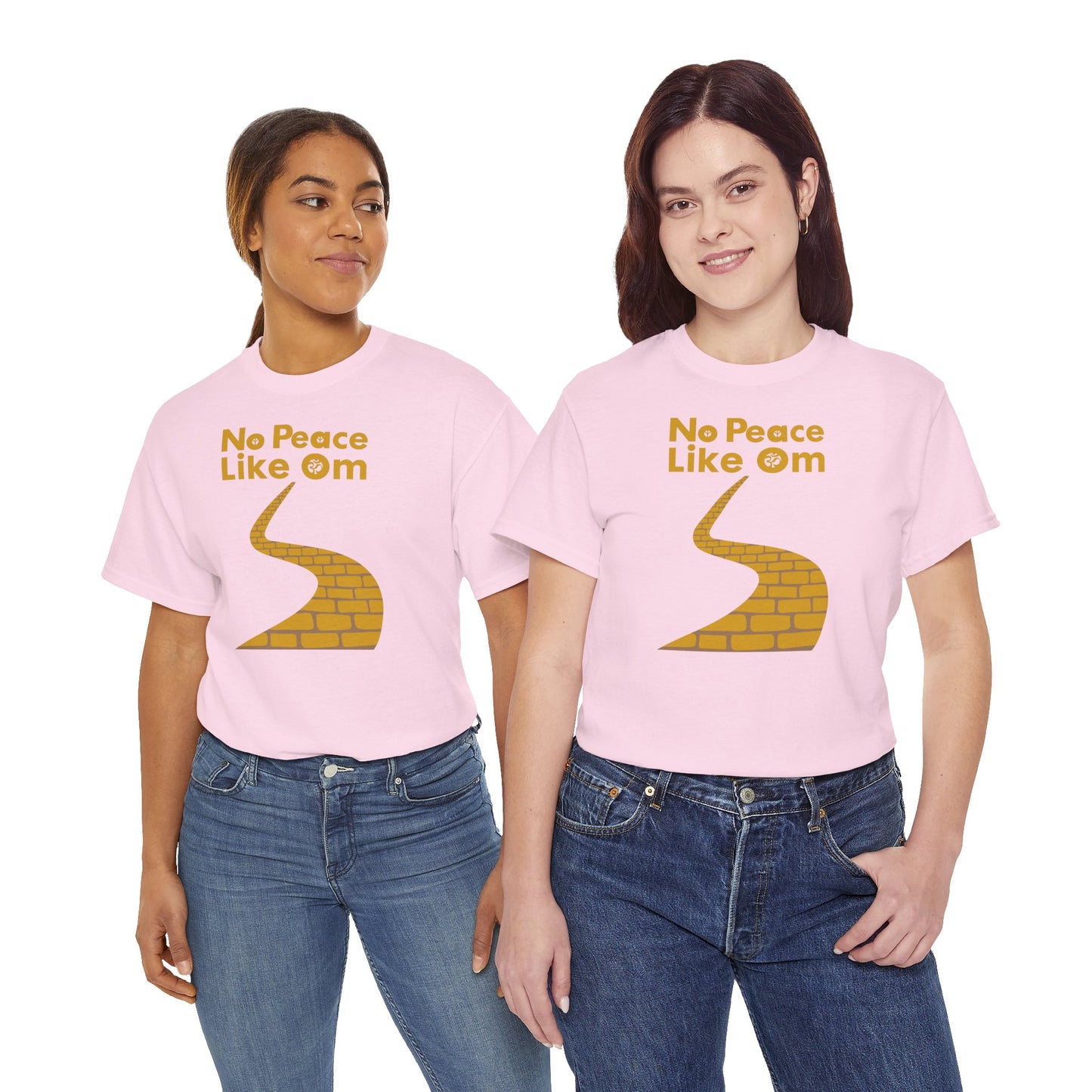 No Peace Like Om Unisex Heavy Cotton Tee