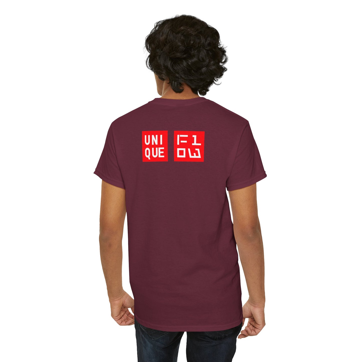 FLOW UNIQUE Unisex Heavy Cotton Tee