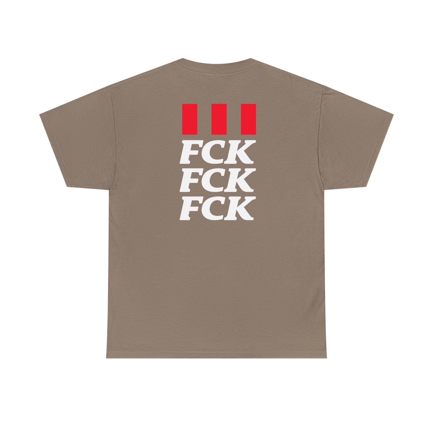 FCK FCK FCK Unisex Heavy Cotton Tee