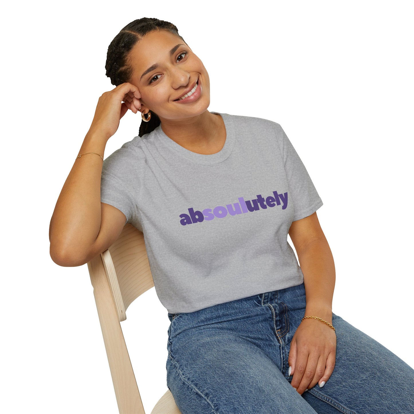 abSOULutely Unisex Softstyle 100% Cotton T-Shirt