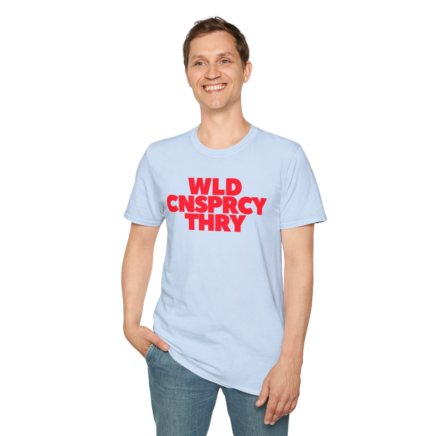 WLD CNSPRCY THRY Unisex Softstyle 100% Cotton T-Shirt