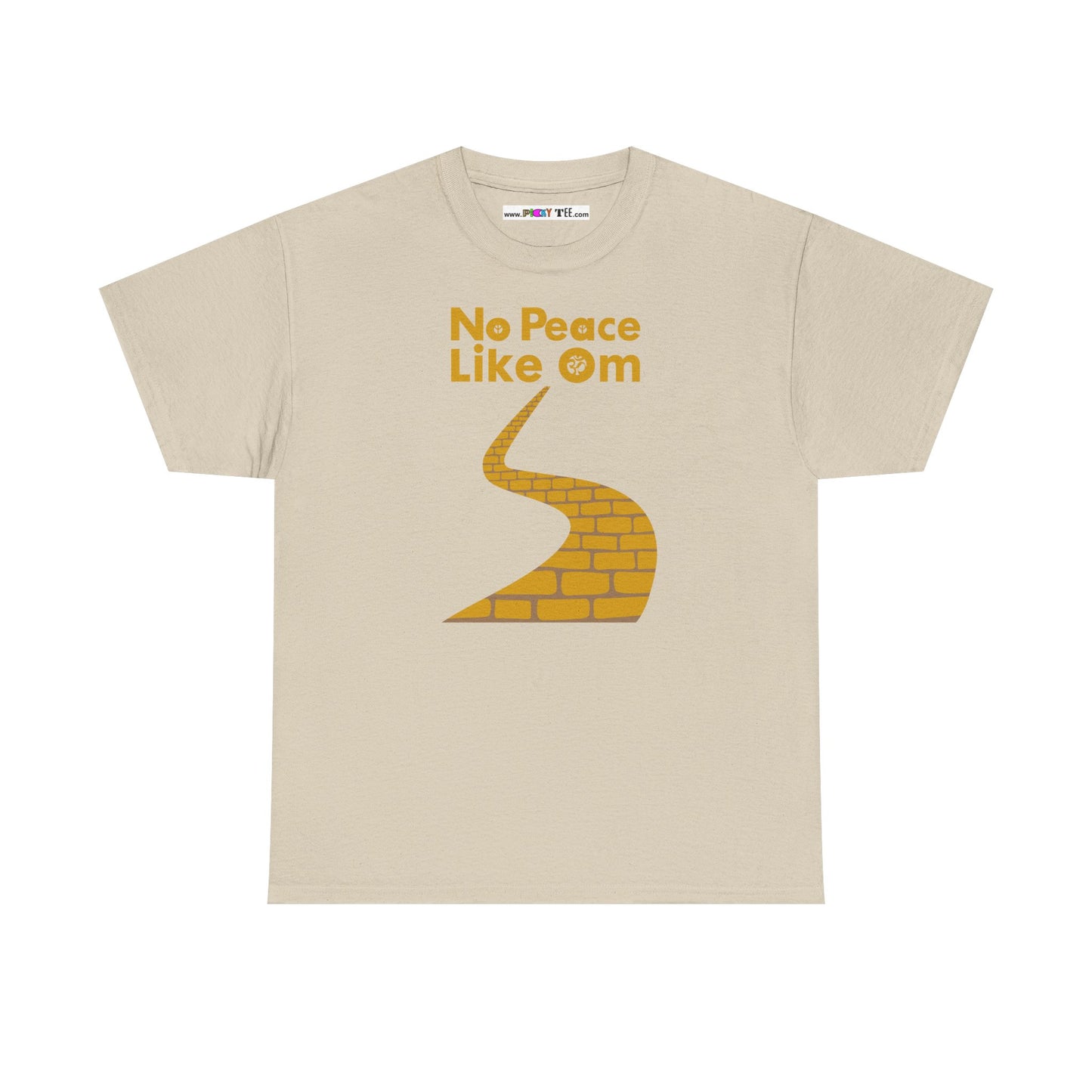 No Peace Like Om Unisex Heavy Cotton Tee