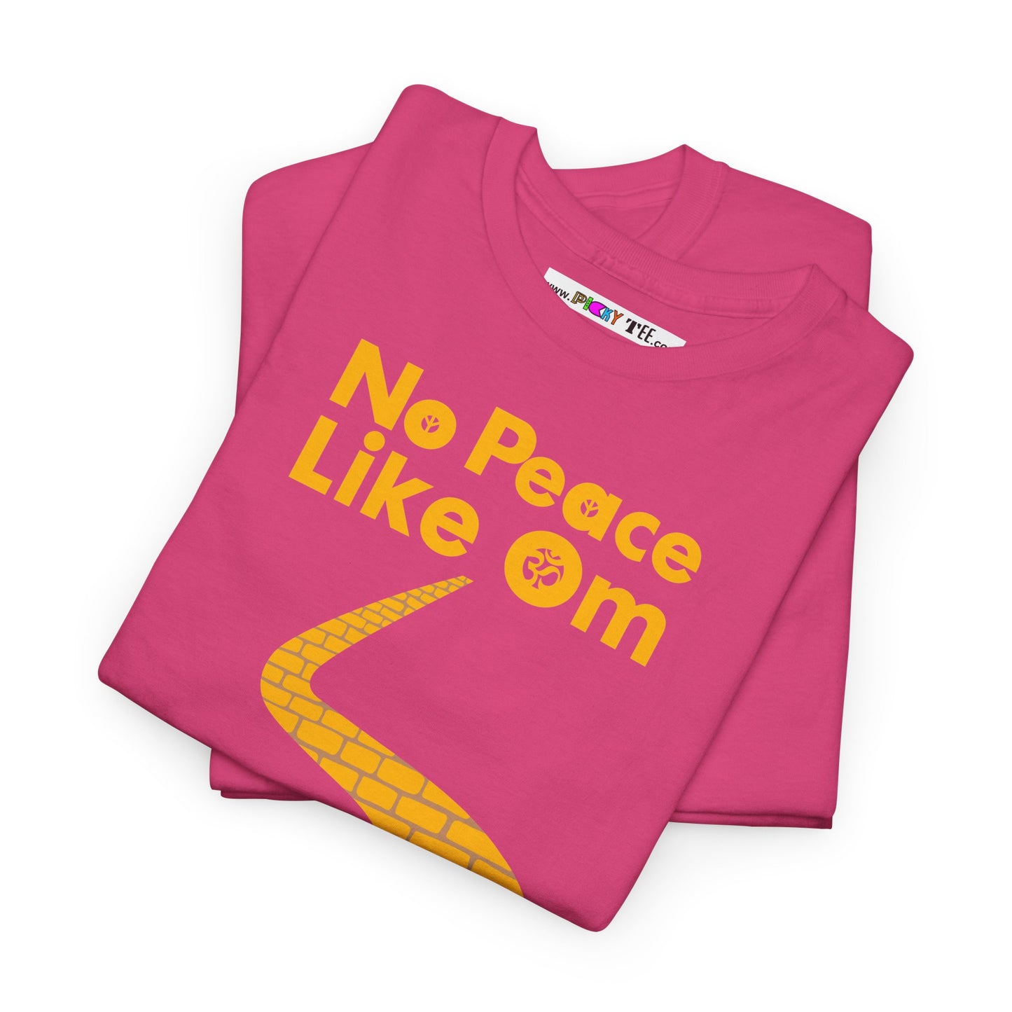 No Peace Like Om Unisex Heavy Cotton Tee