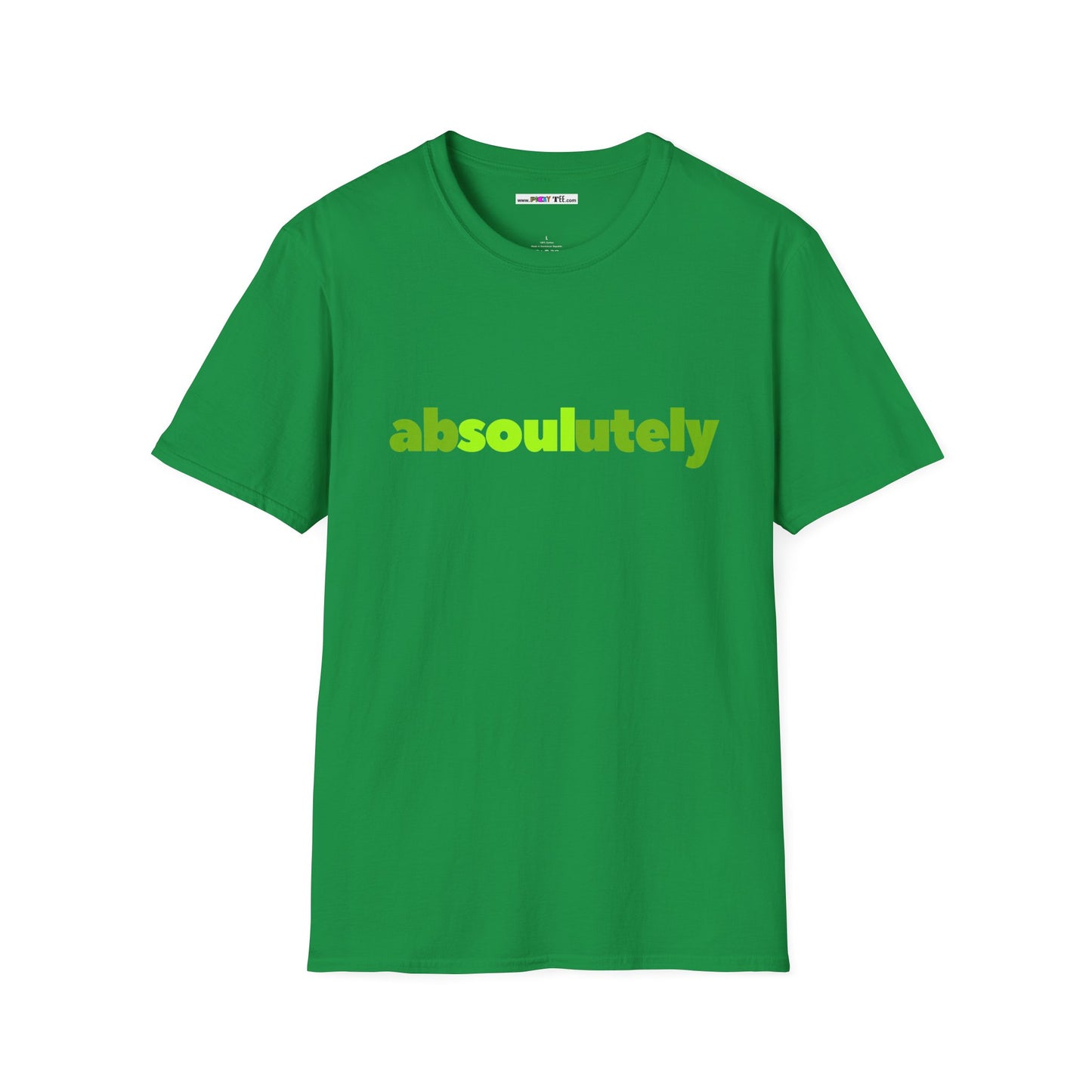 abSOULutely Unisex Softstyle 100% Cotton T-Shirt