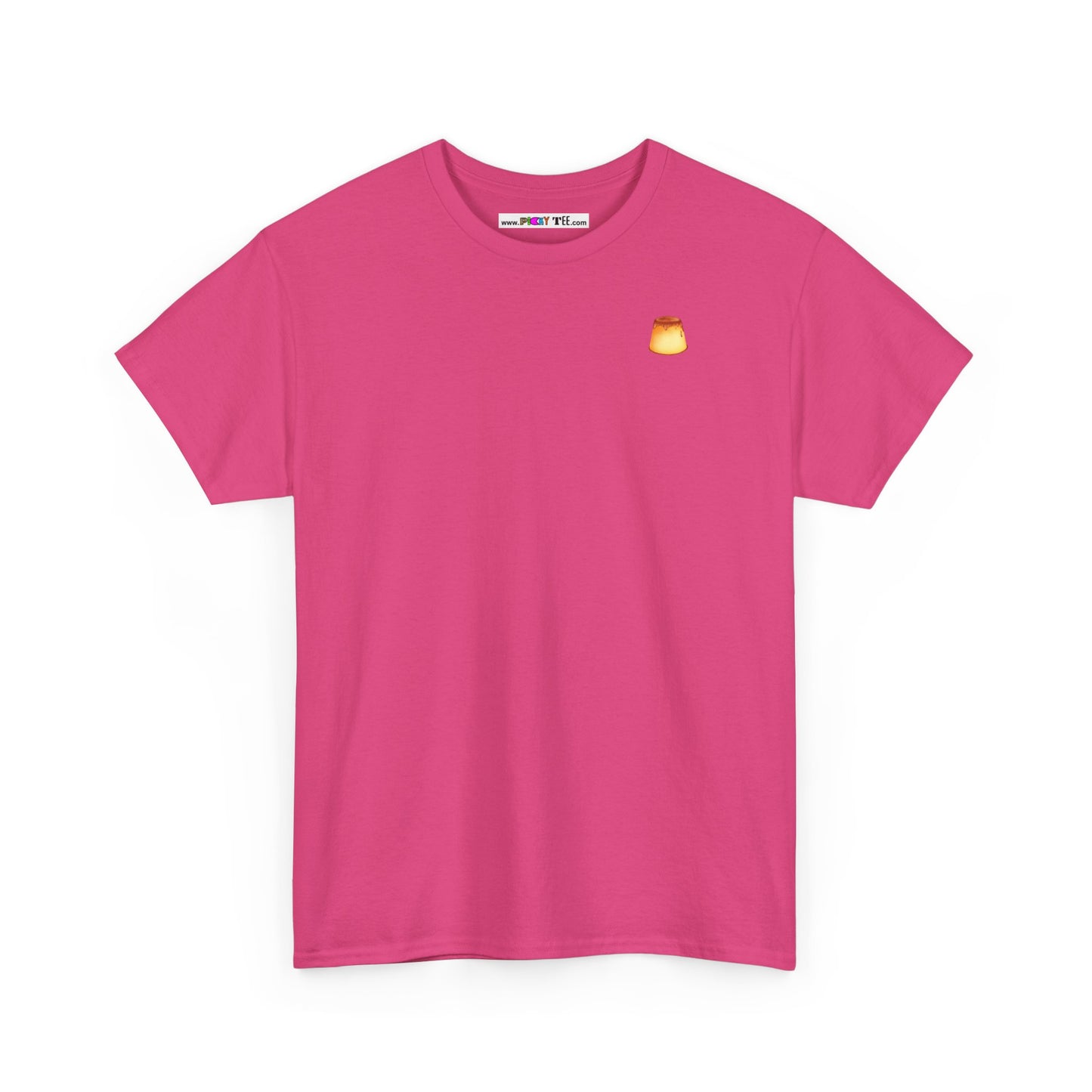 I LOVE IT WHEN A - FLAN COMES TOGETHER Unisex Heavy Cotton Tee