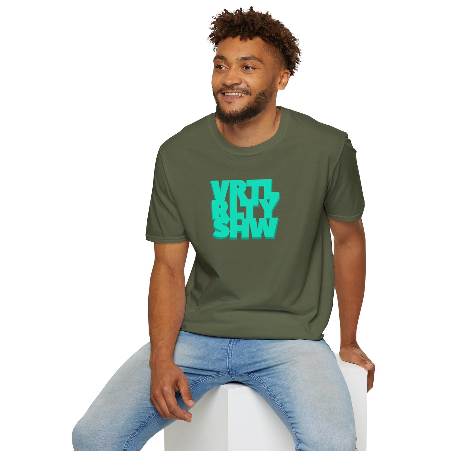 VRTL RLTY SHW Unisex Softstyle 100% Cotton T-Shirt