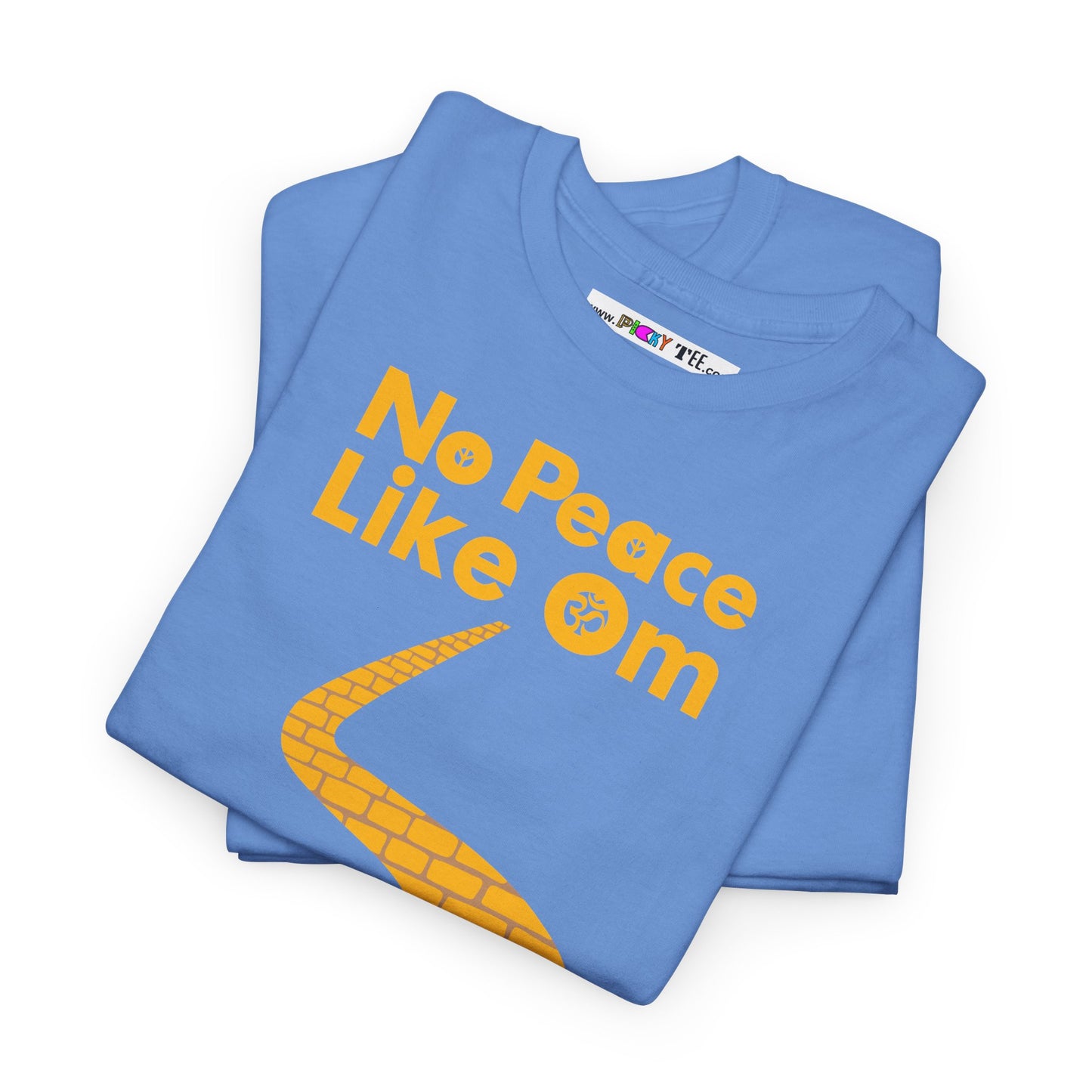 No Peace Like Om Unisex Heavy Cotton Tee