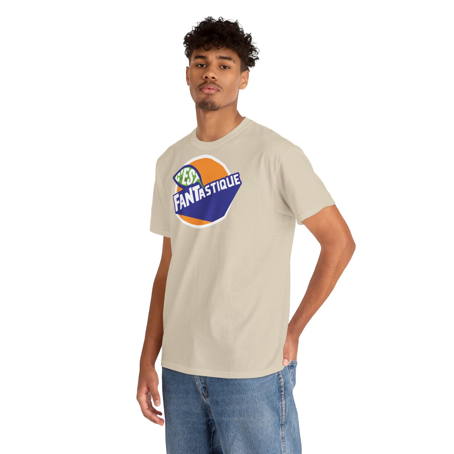 C'EST FANTASTIQUE Unisex Heavy Cotton Tee