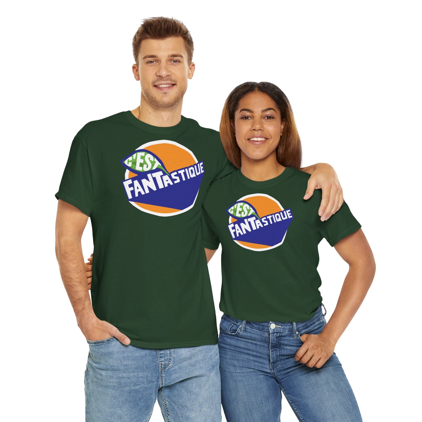 C'EST FANTASTIQUE Unisex Heavy Cotton Tee