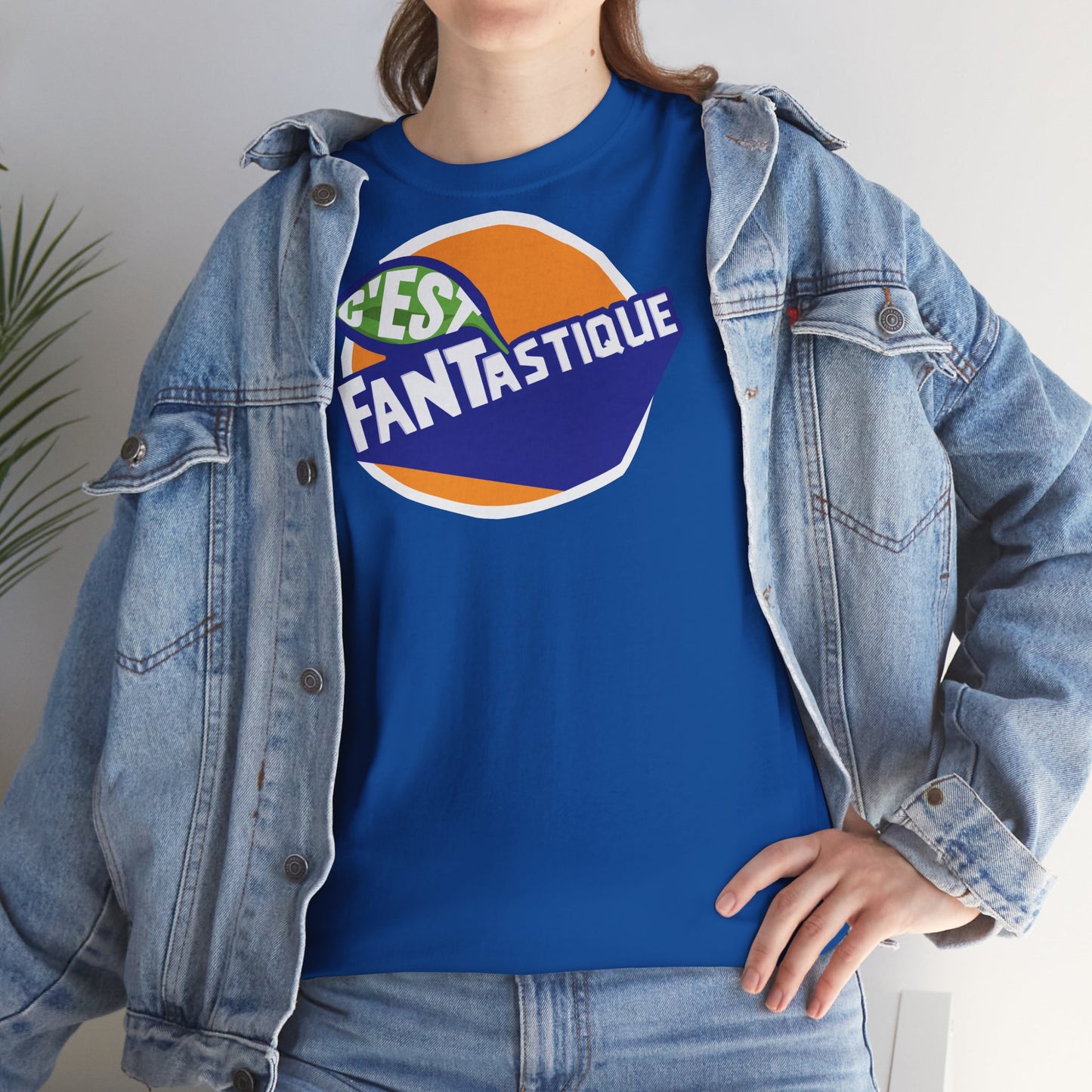 C'EST FANTASTIQUE Unisex Heavy Cotton Tee