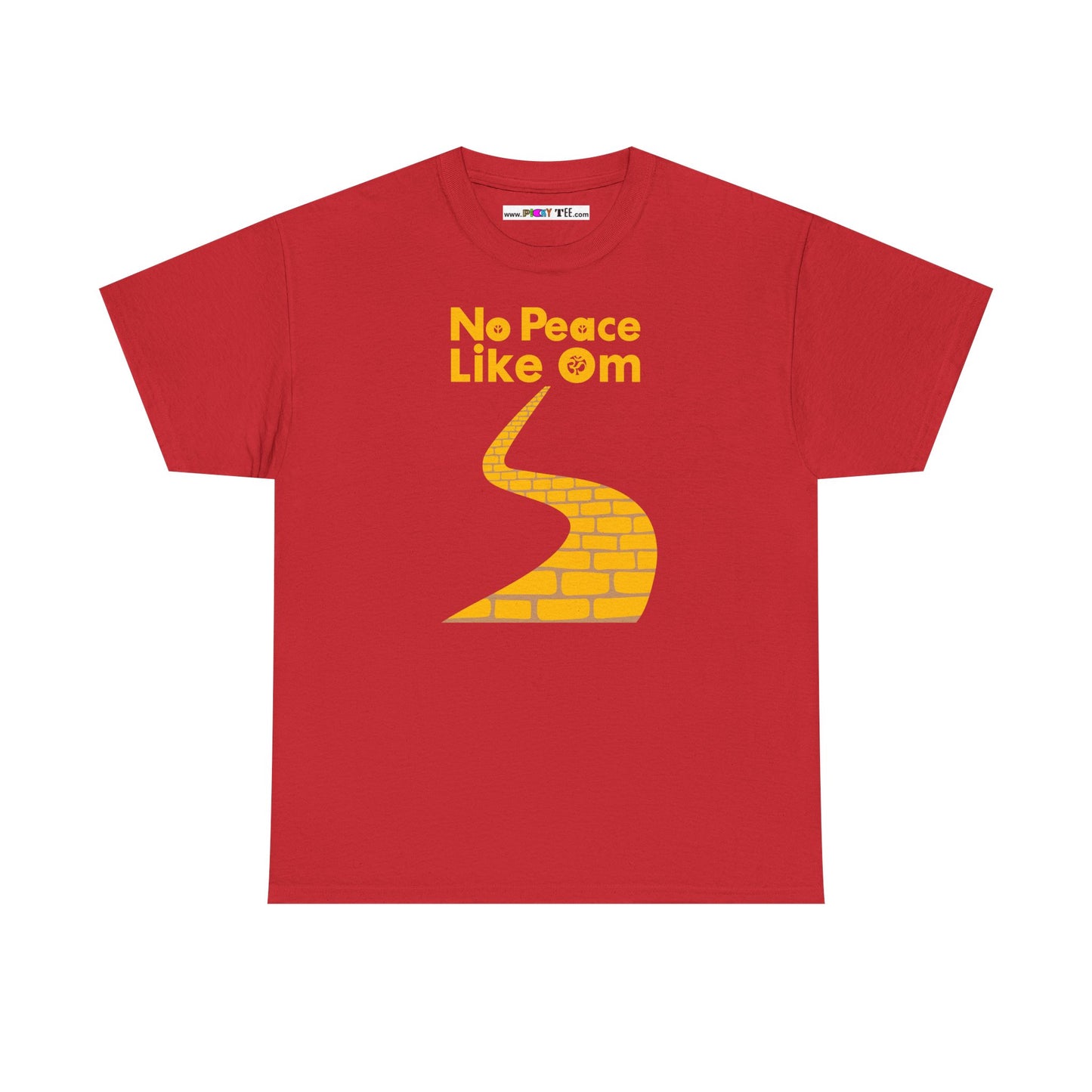 No Peace Like Om Unisex Heavy Cotton Tee