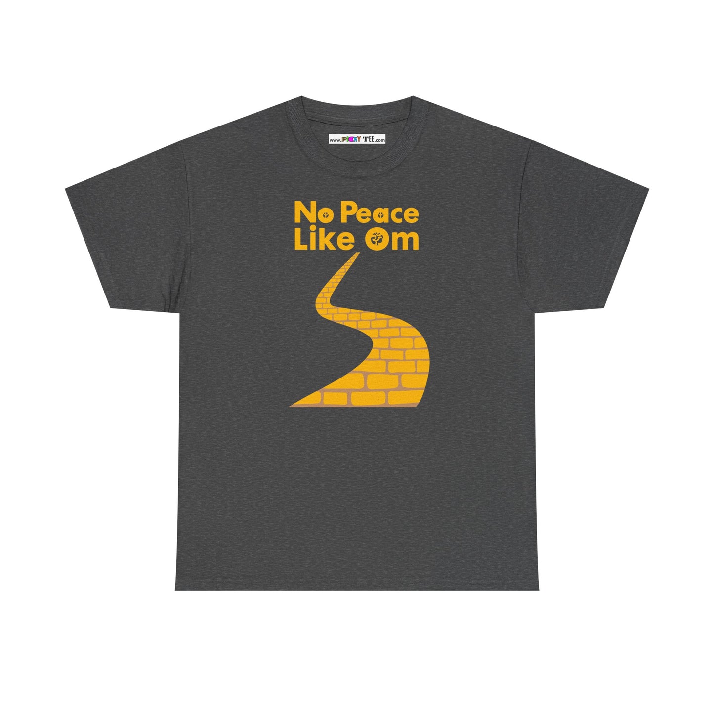 No Peace Like Om Unisex Heavy Cotton Tee