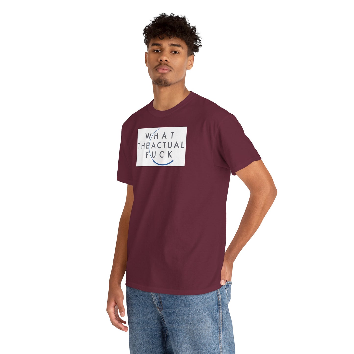 WHAT THE ACTUAL FUCK Unisex Heavy Cotton Tee