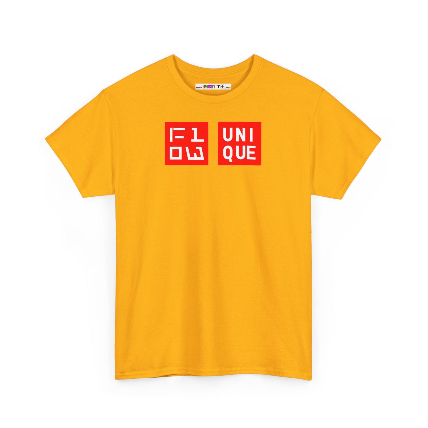 FLOW UNIQUE Unisex Heavy Cotton Tee