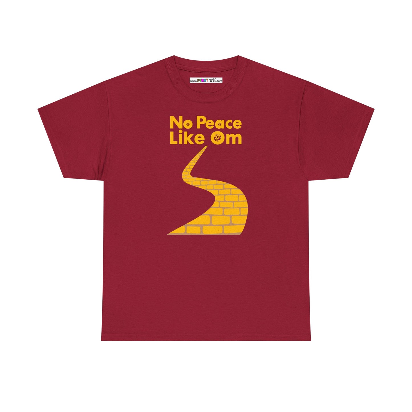 No Peace Like Om Unisex Heavy Cotton Tee