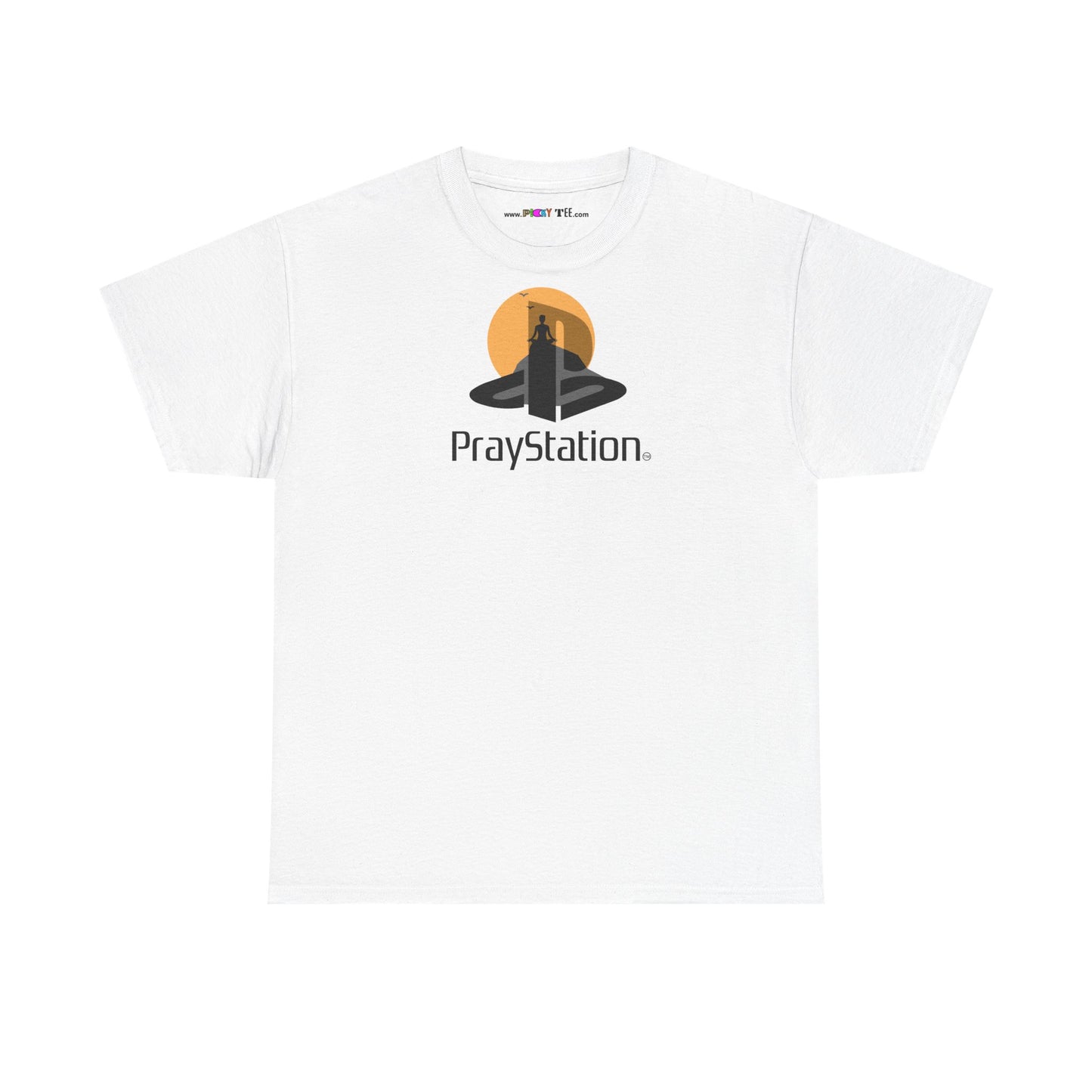 PrayStation Unisex Heavy Cotton Tee