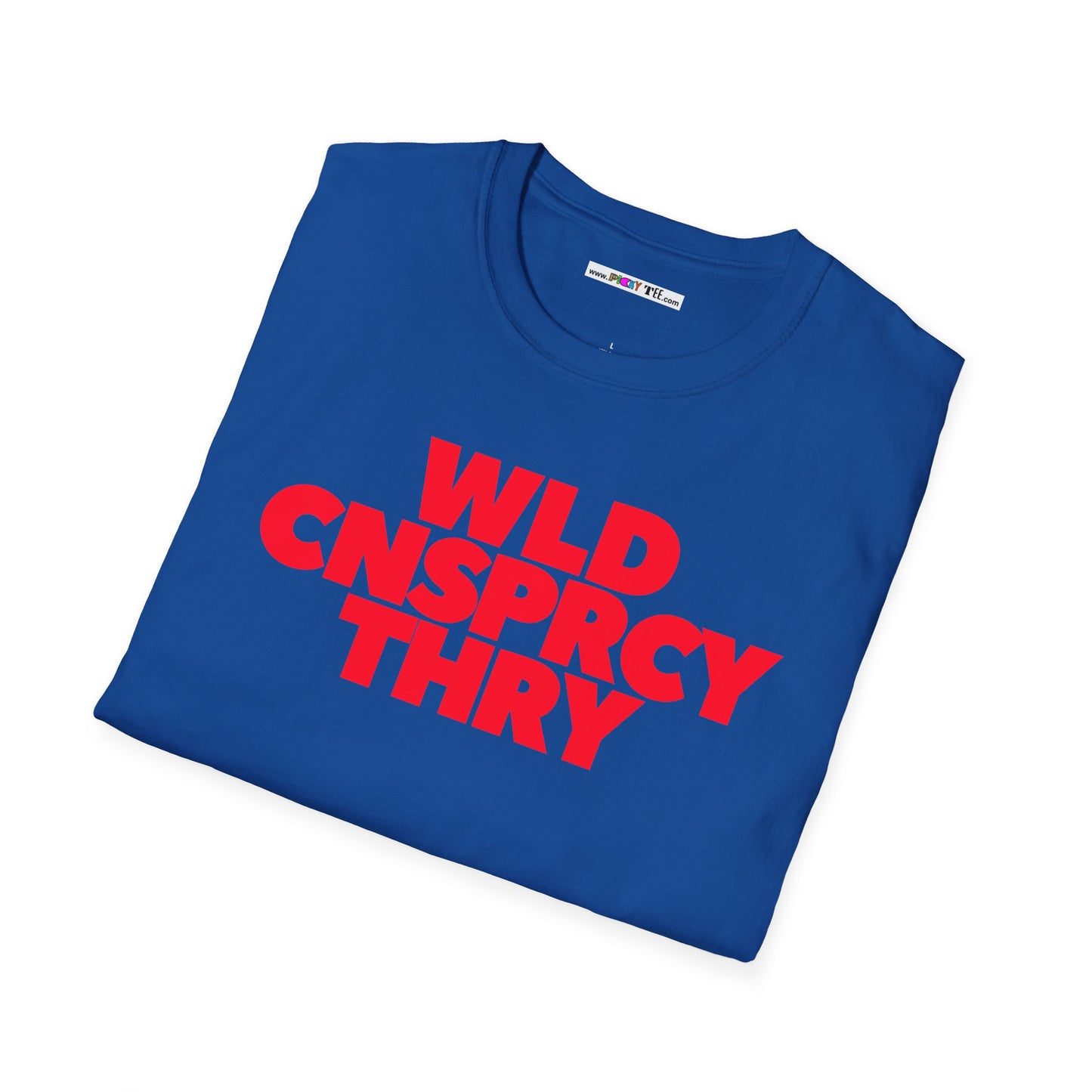 WLD CNSPRCY THRY Unisex Softstyle 100% Cotton T-Shirt
