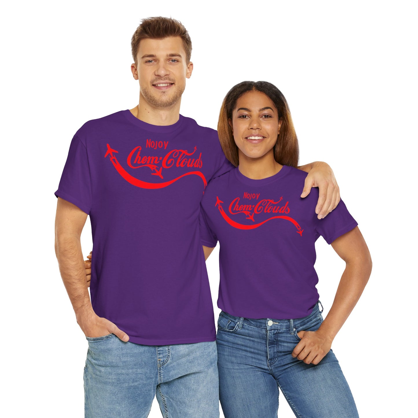 No Joy Chem Clouds Unisex Heavy Cotton Tee