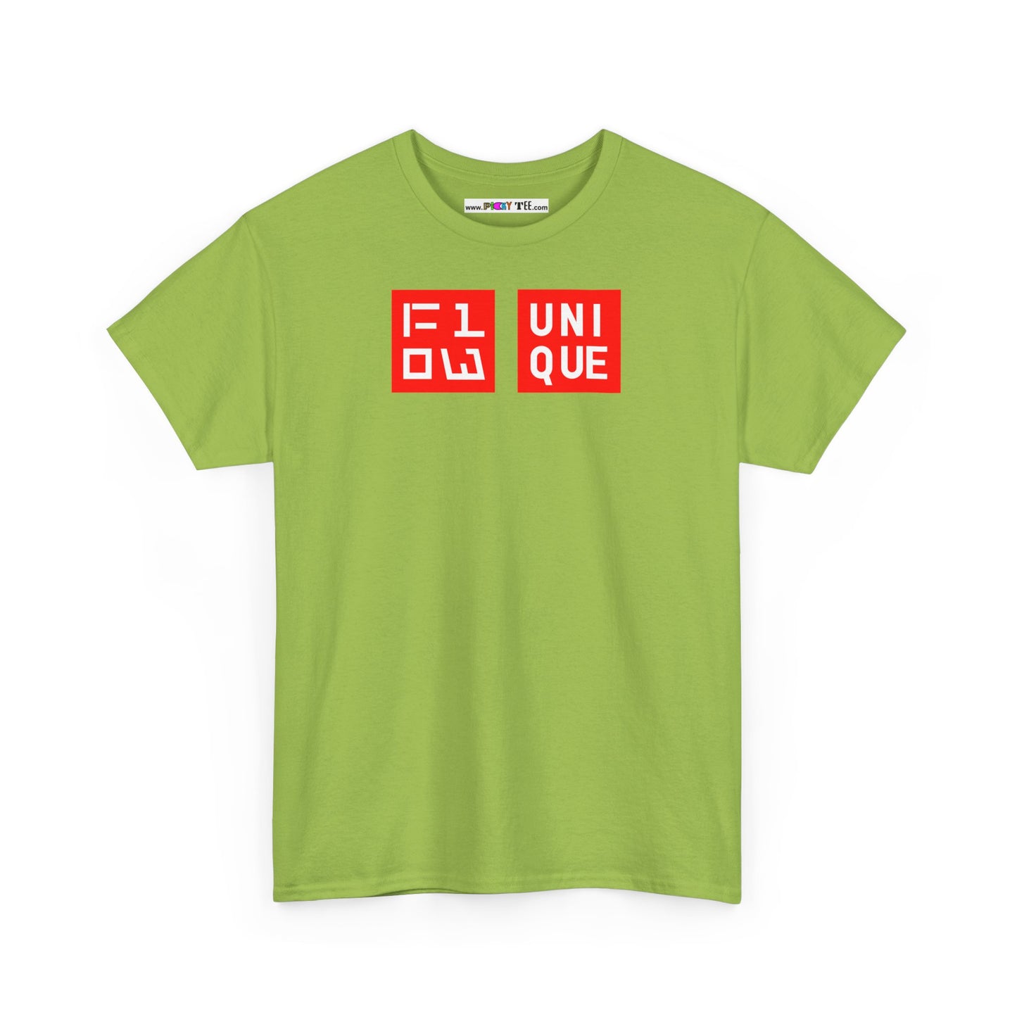 FLOW UNIQUE Unisex Heavy Cotton Tee