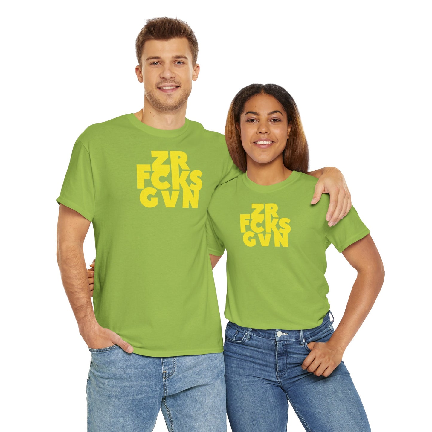 ZR FCKS GVN Unisex Heavy Cotton Tee