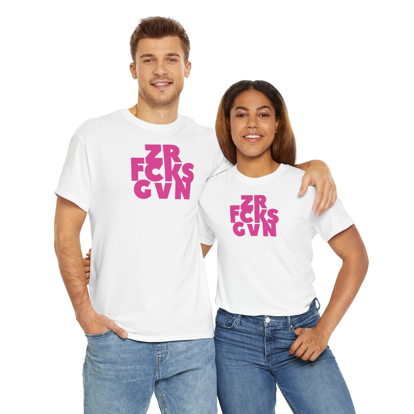 ZR FCKS GVN Unisex Heavy Cotton Tee