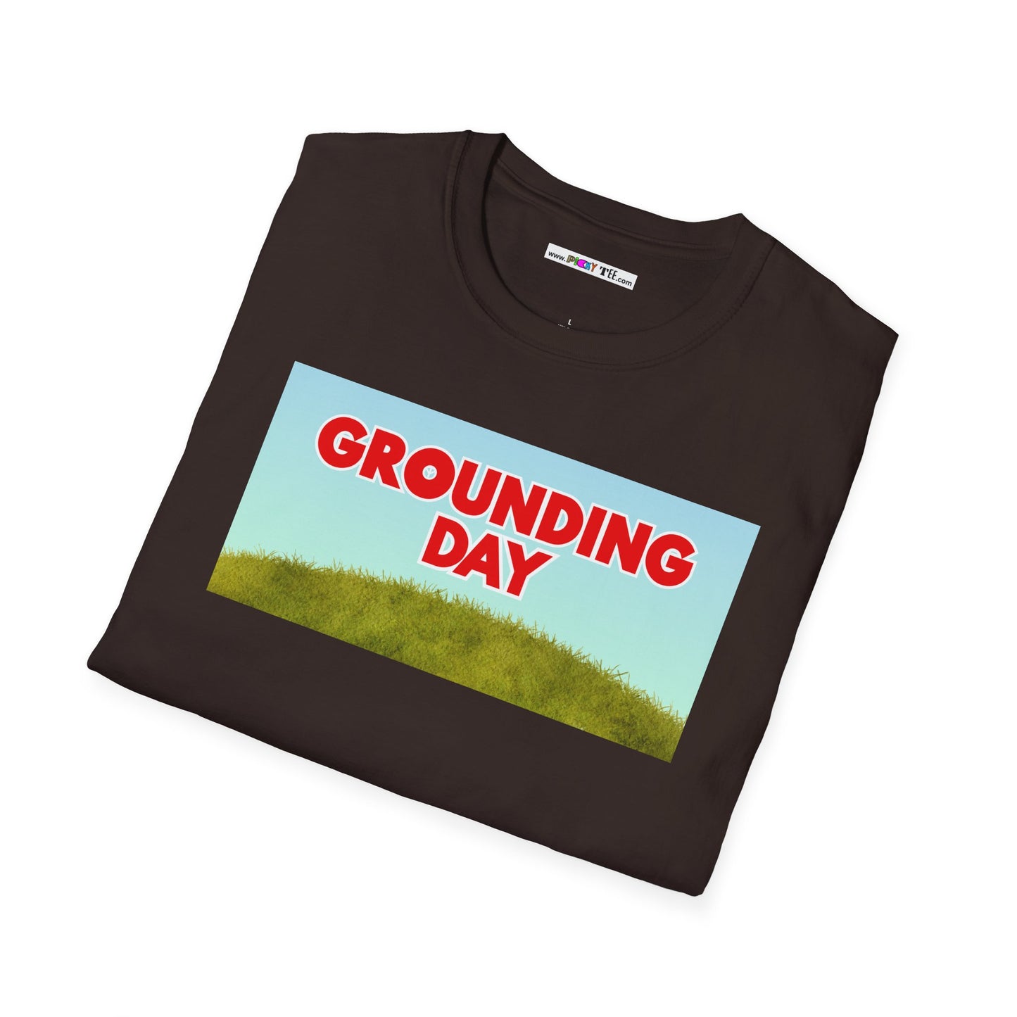 GROUNDING DAY Unisex Softstyle 100% Cotton T-Shirt