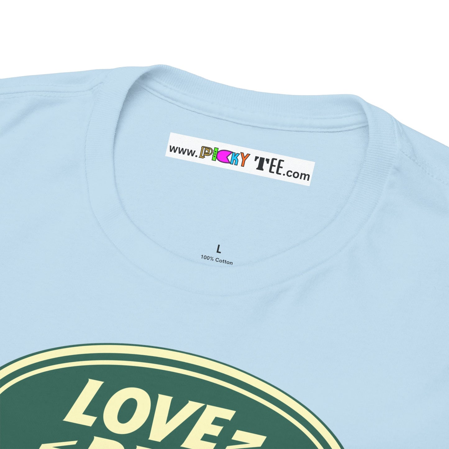 LOVE RULES Unisex Heavy Cotton Tee