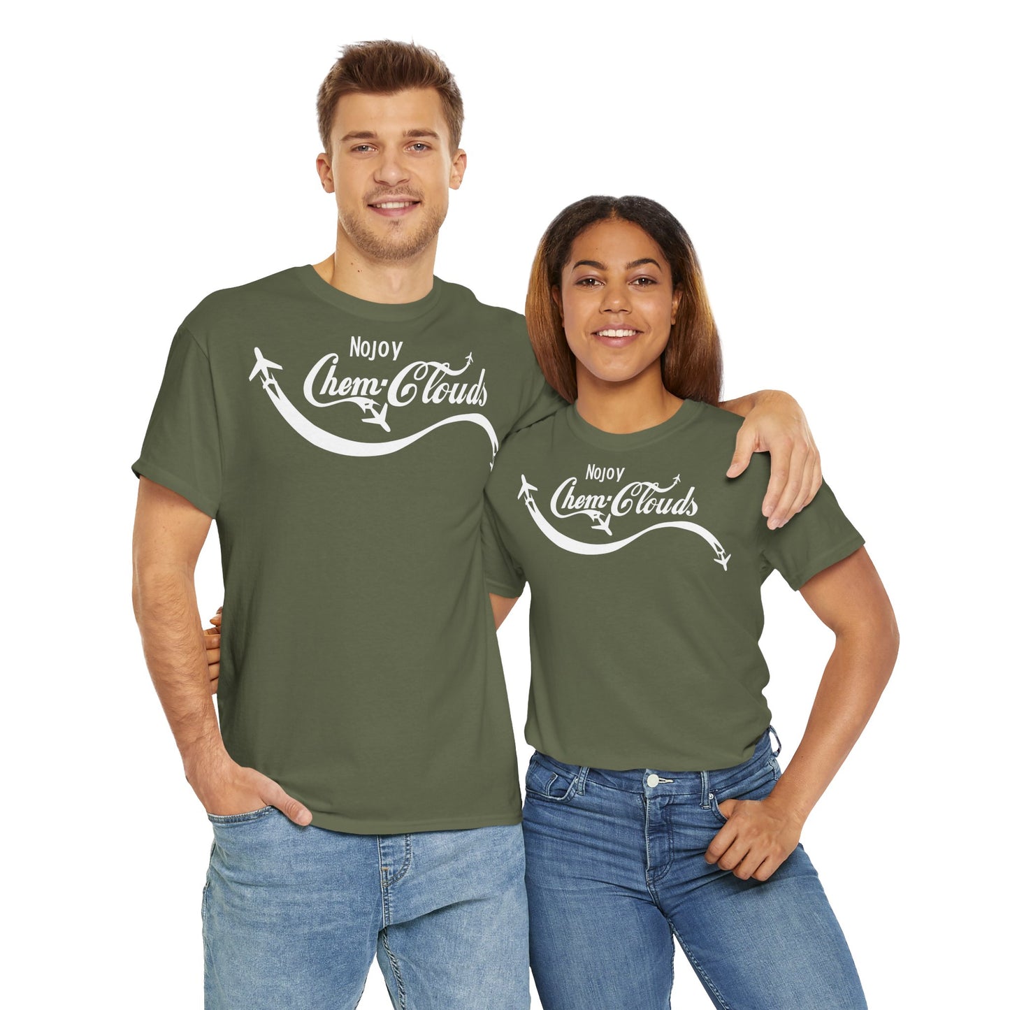 No Joy Chem Clouds Unisex Heavy Cotton Tee