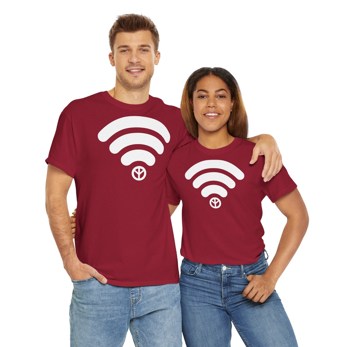 WiFight? Unisex Heavy Cotton Tee