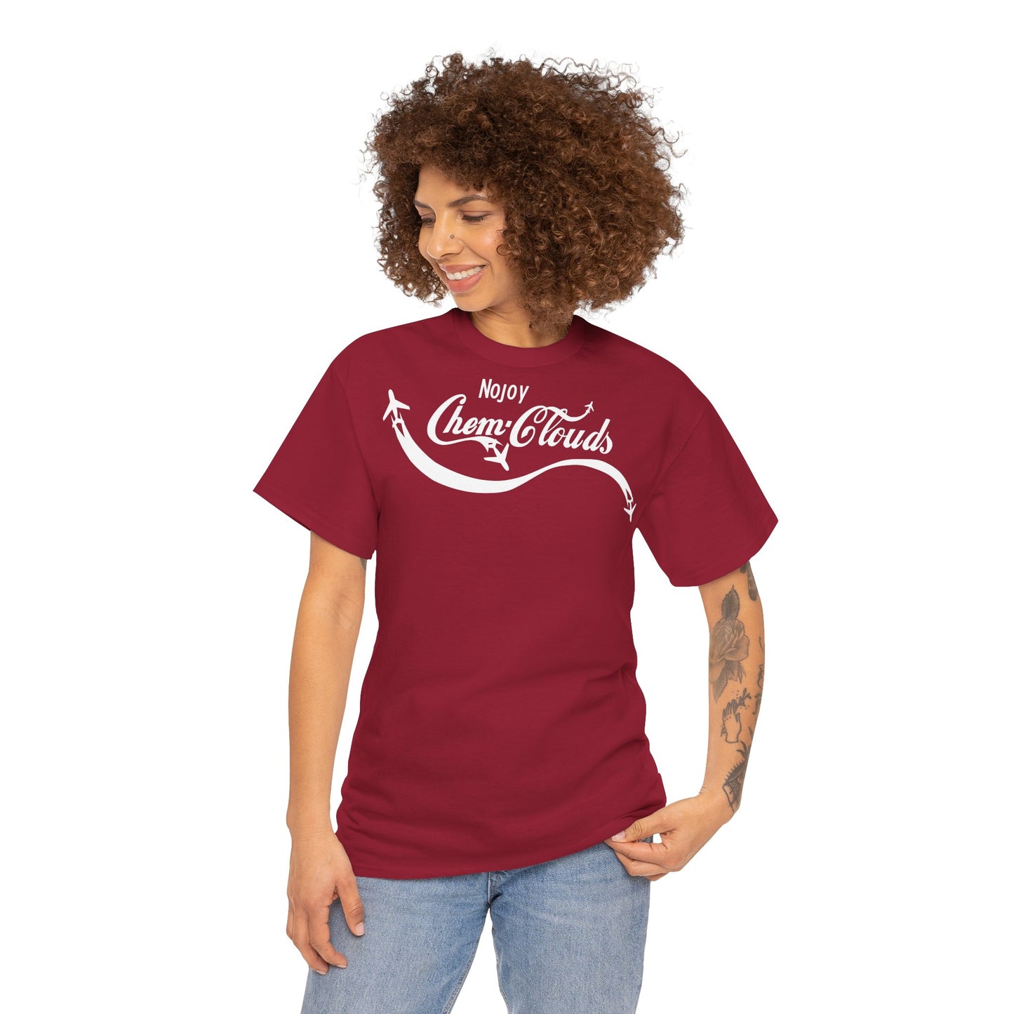 No Joy Chem Clouds Unisex Heavy Cotton Tee