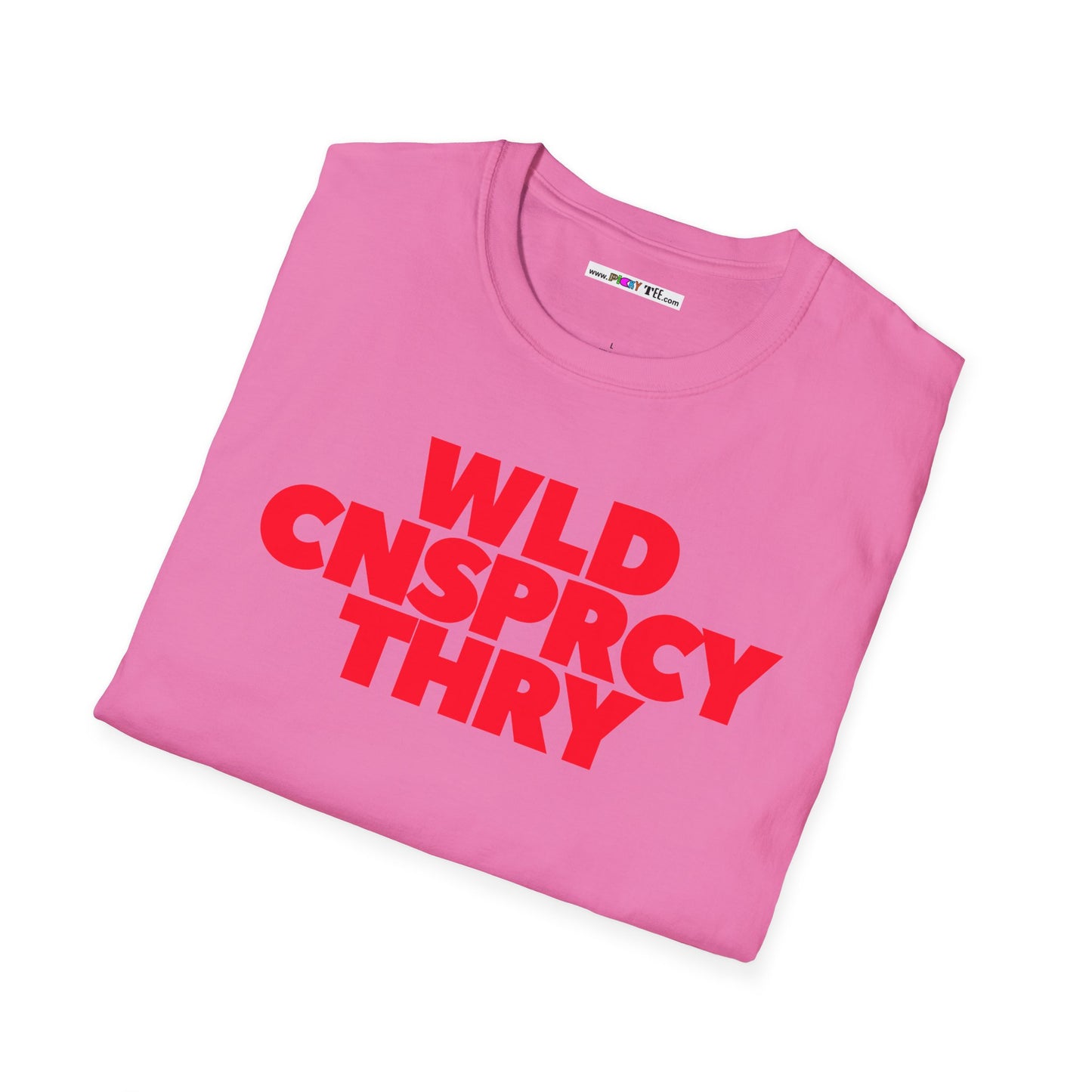 WLD CNSPRCY THRY Unisex Softstyle 100% Cotton T-Shirt