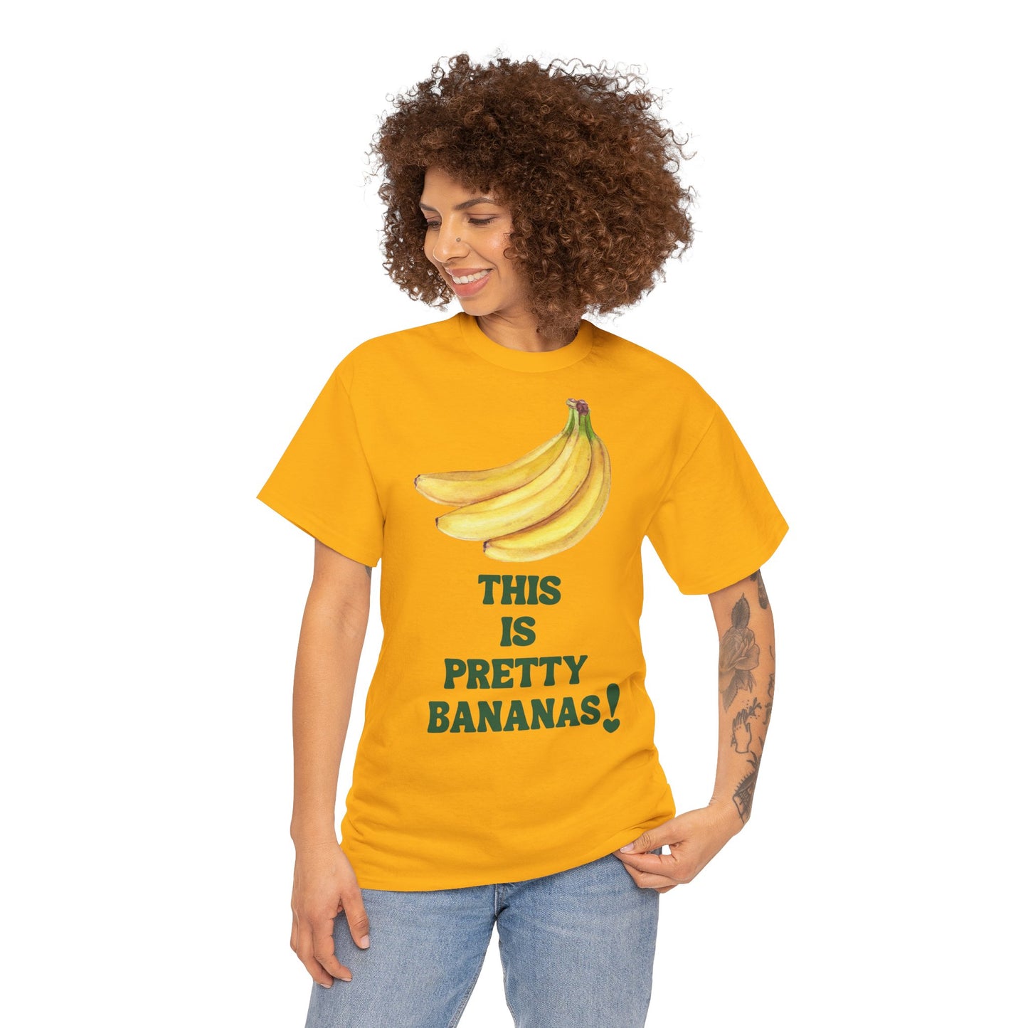 THIS IS PRETTY BANANAS! Unisex Heavy Cotton Tee