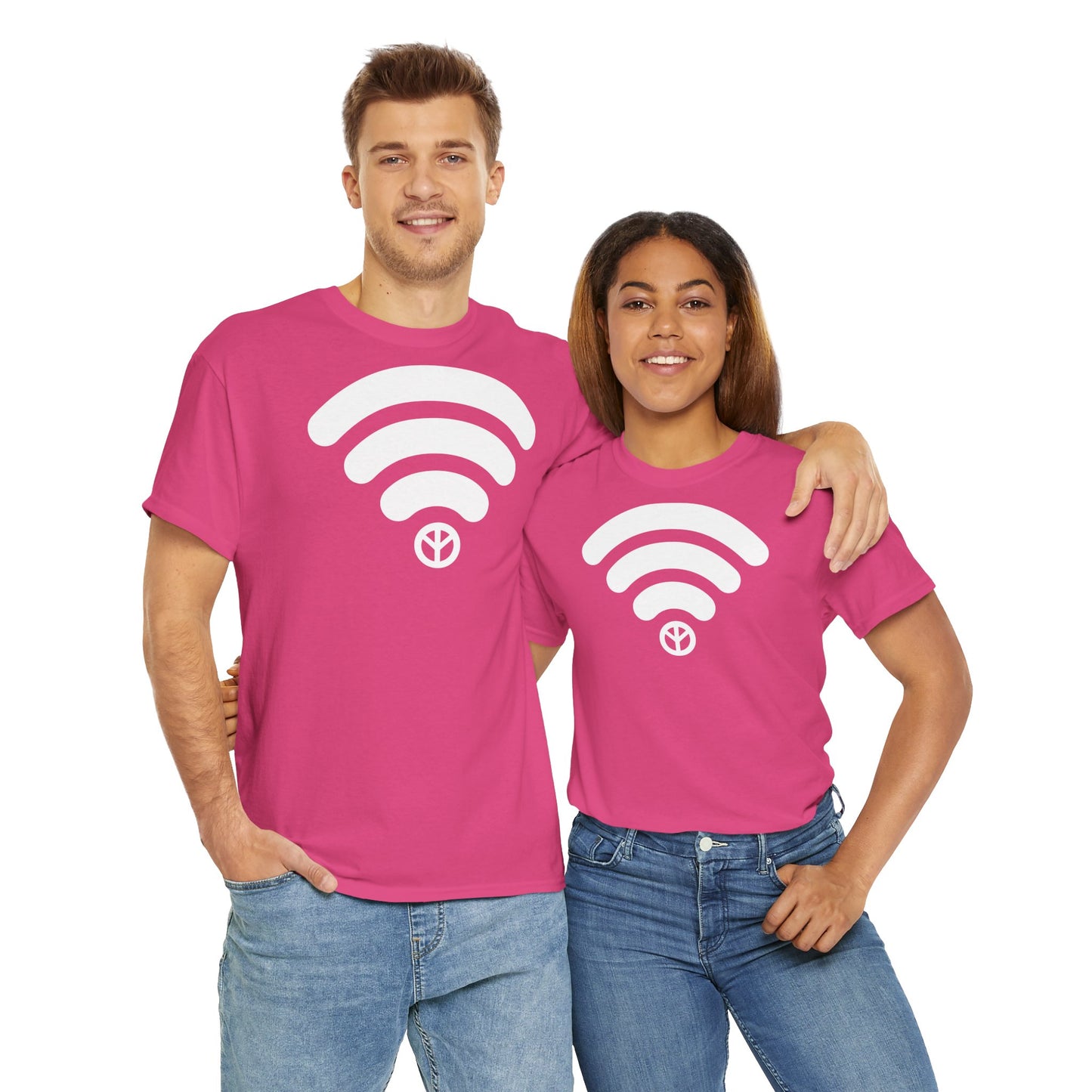 WiFight? Unisex Heavy Cotton Tee