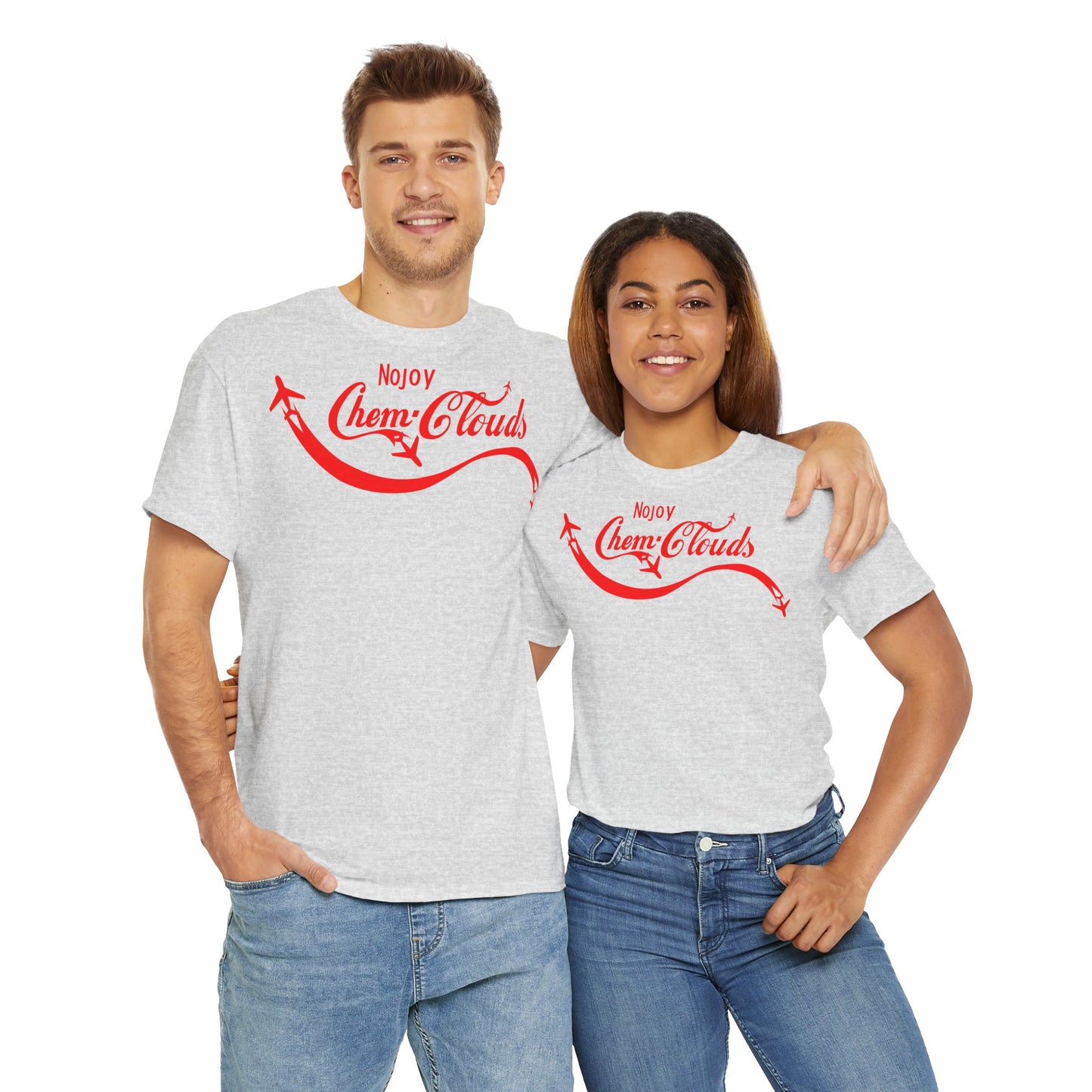 No Joy Chem Clouds Unisex Heavy Cotton Tee