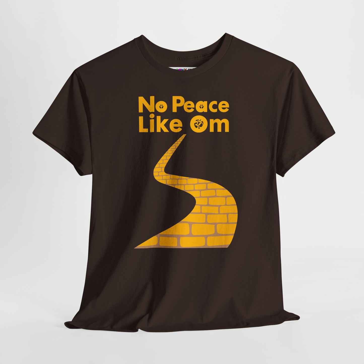 No Peace Like Om Unisex Heavy Cotton Tee