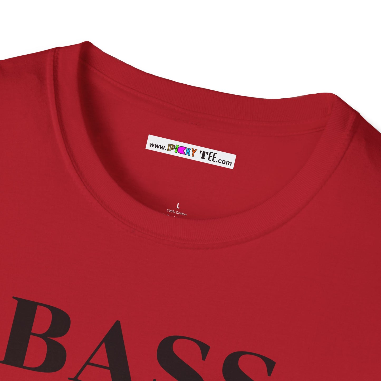 BASS HUGE BASS Unisex Softstyle 100% Cotton T-Shirt