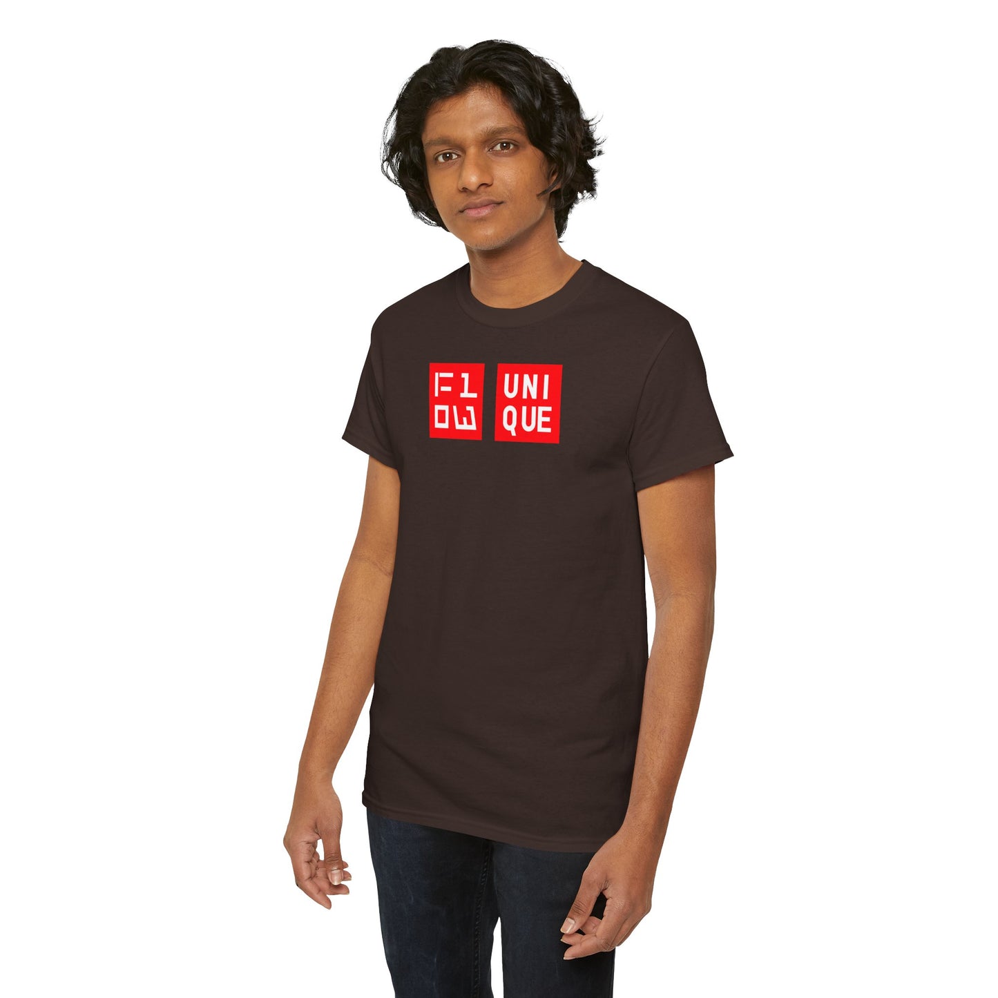 FLOW UNIQUE Unisex Heavy Cotton Tee