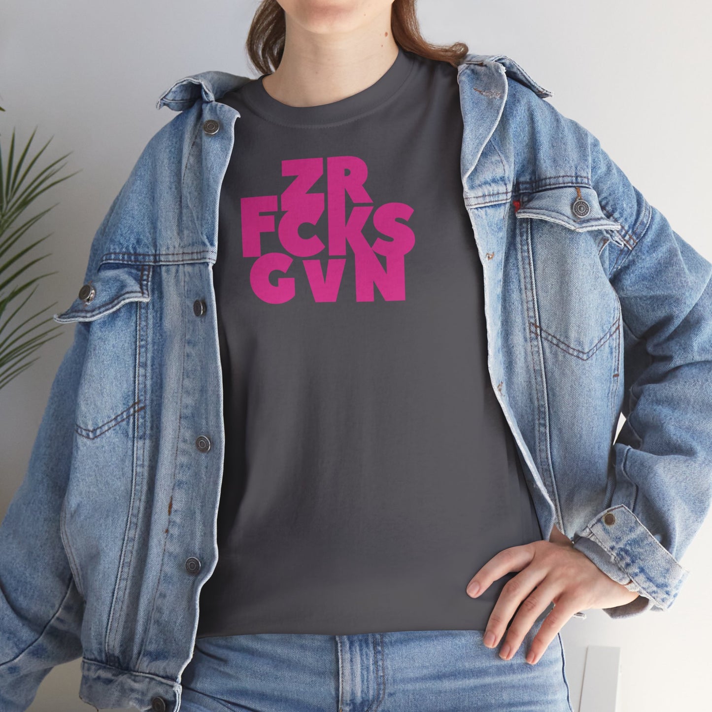 ZR FCKS GVN Unisex Heavy Cotton Tee