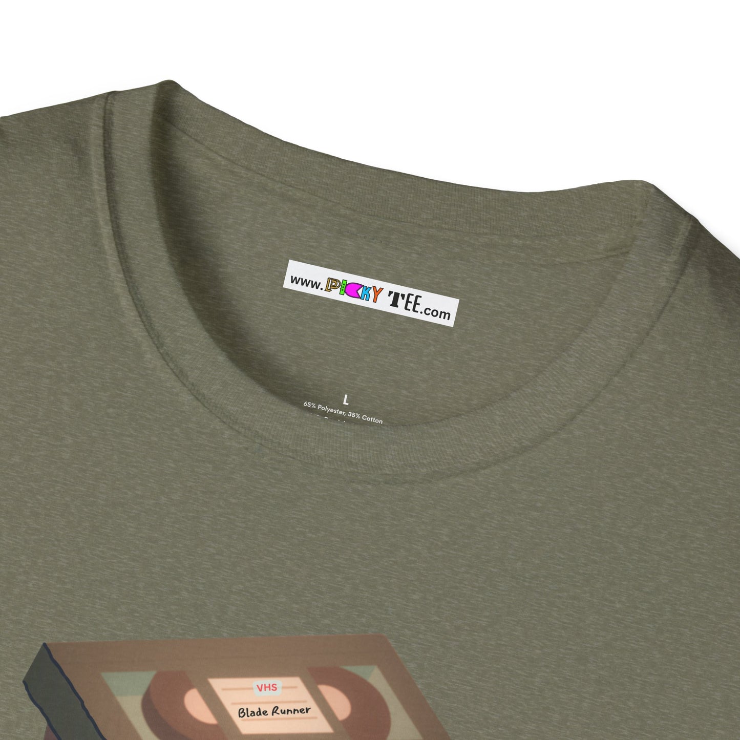 80s VHStack Unisex Softstyle 100% Cotton T-Shirt